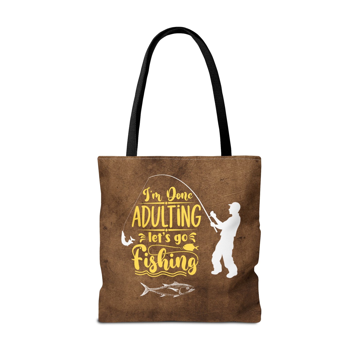 Lets Go Fishing Tote Bag