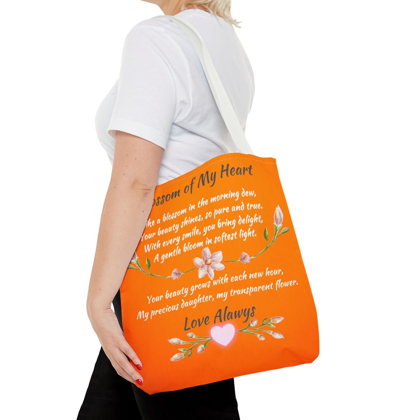 Blossom of My Heart Tote Bag -