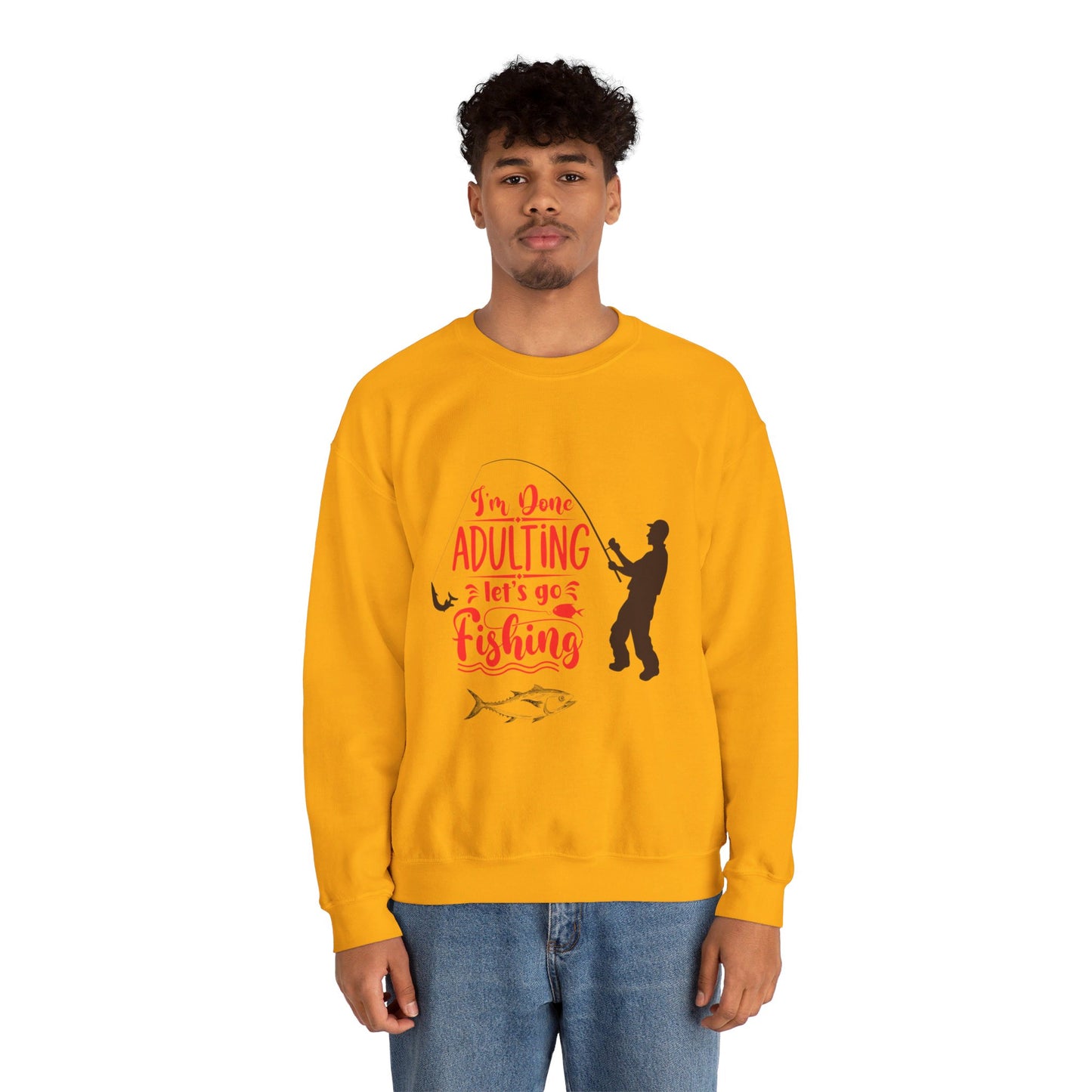 Lets Go Fishing Sweatshirt