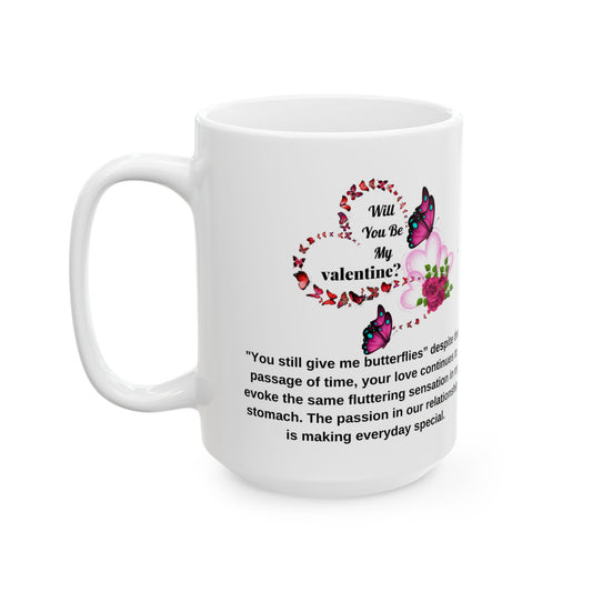 Buttefly Love Mug, (11oz, 15oz)