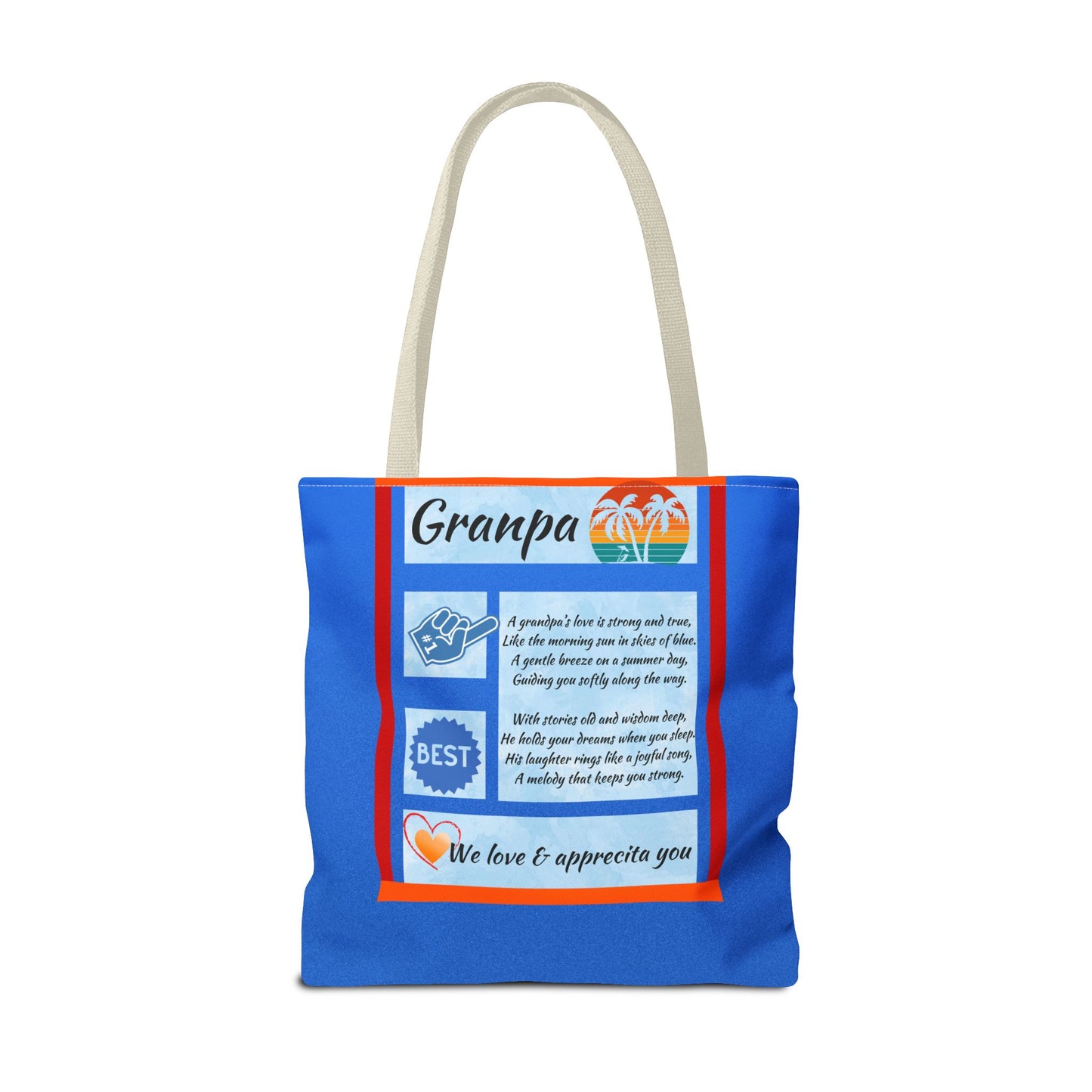 Grandpa Love Tote Bag