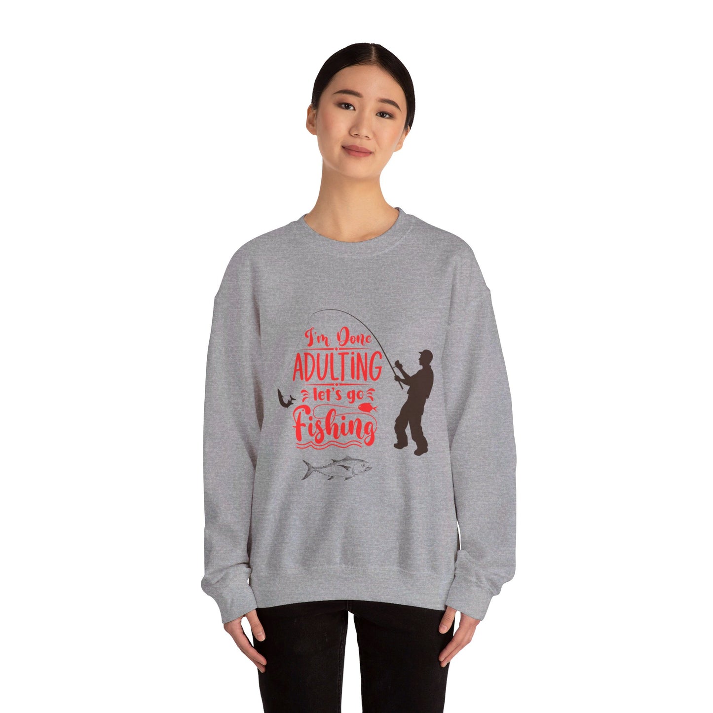 Lets Go Fishing Sweatshirt