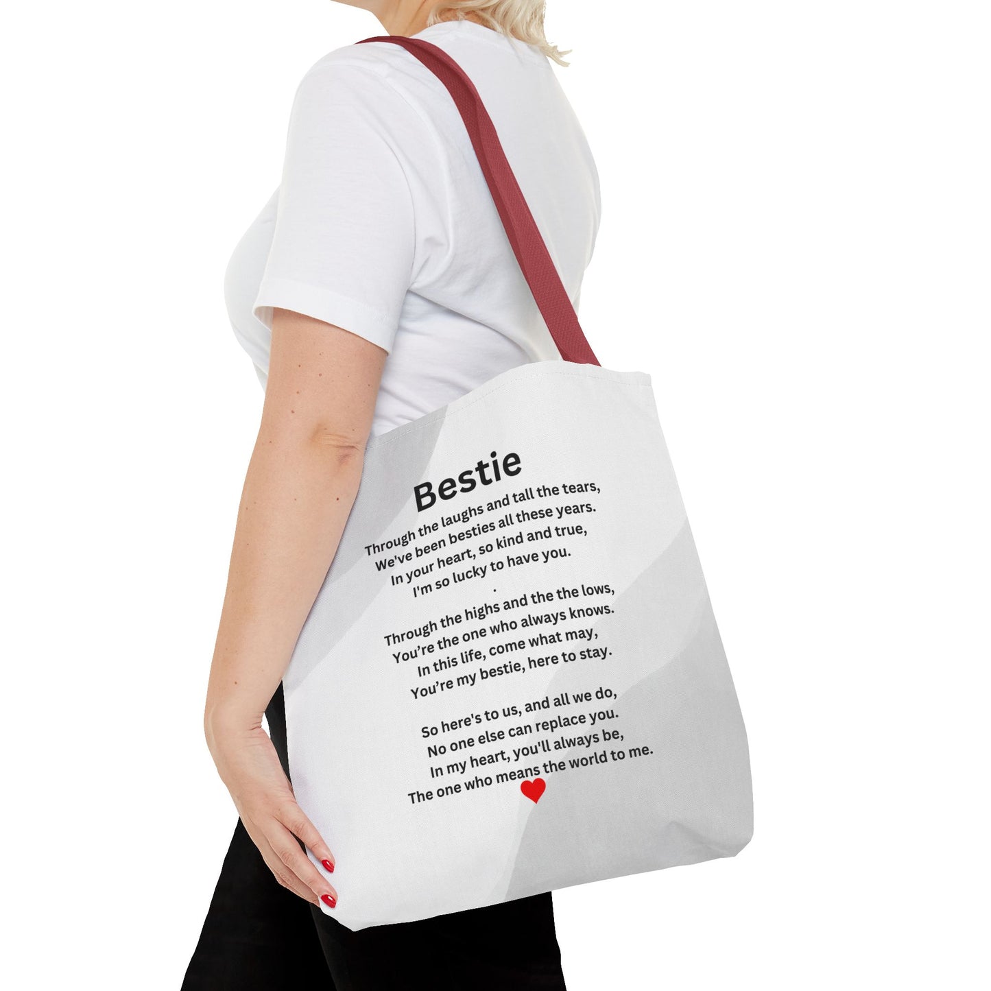 Bestie - Tote Bag (AOP)