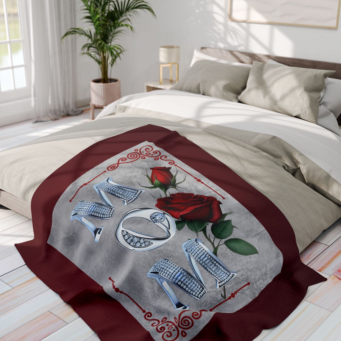 Mom Fleece Blanket