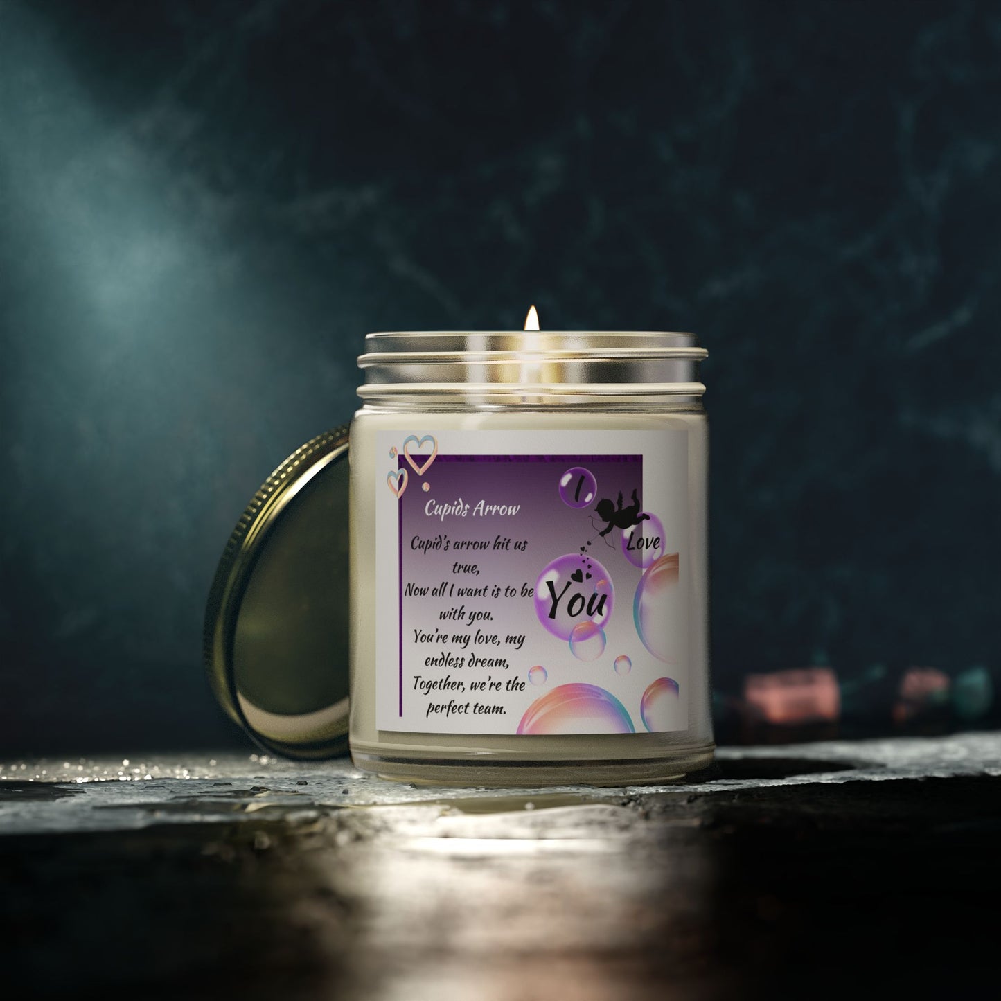 Cupids Arrow Candle (4oz, 9oz)