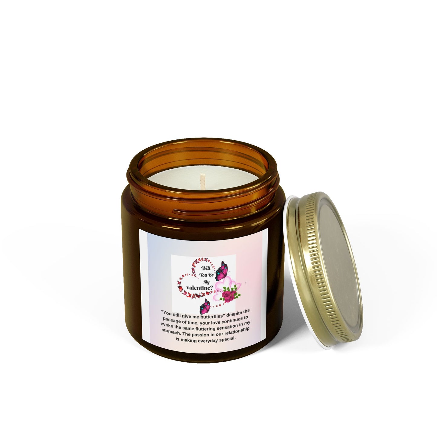 Butterfly Love Candle