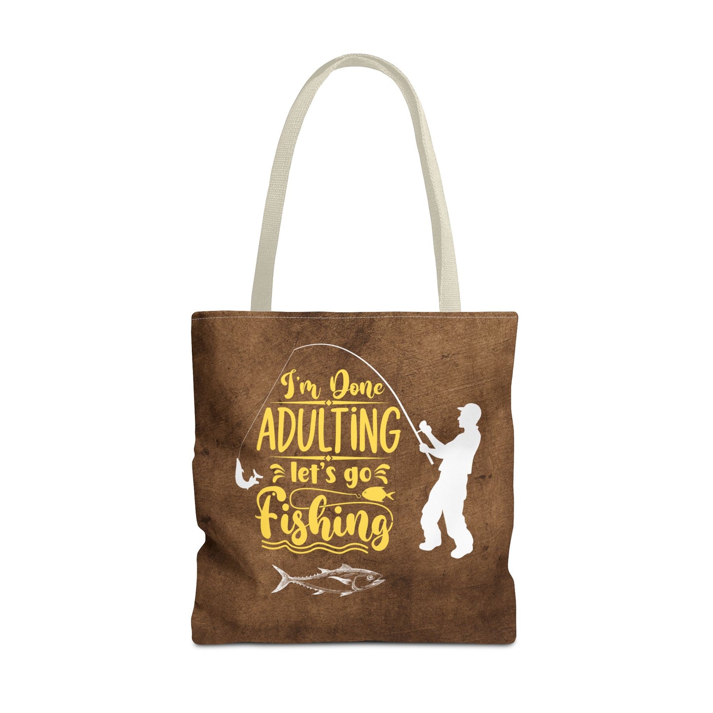 Lets Go Fishing Tote Bag