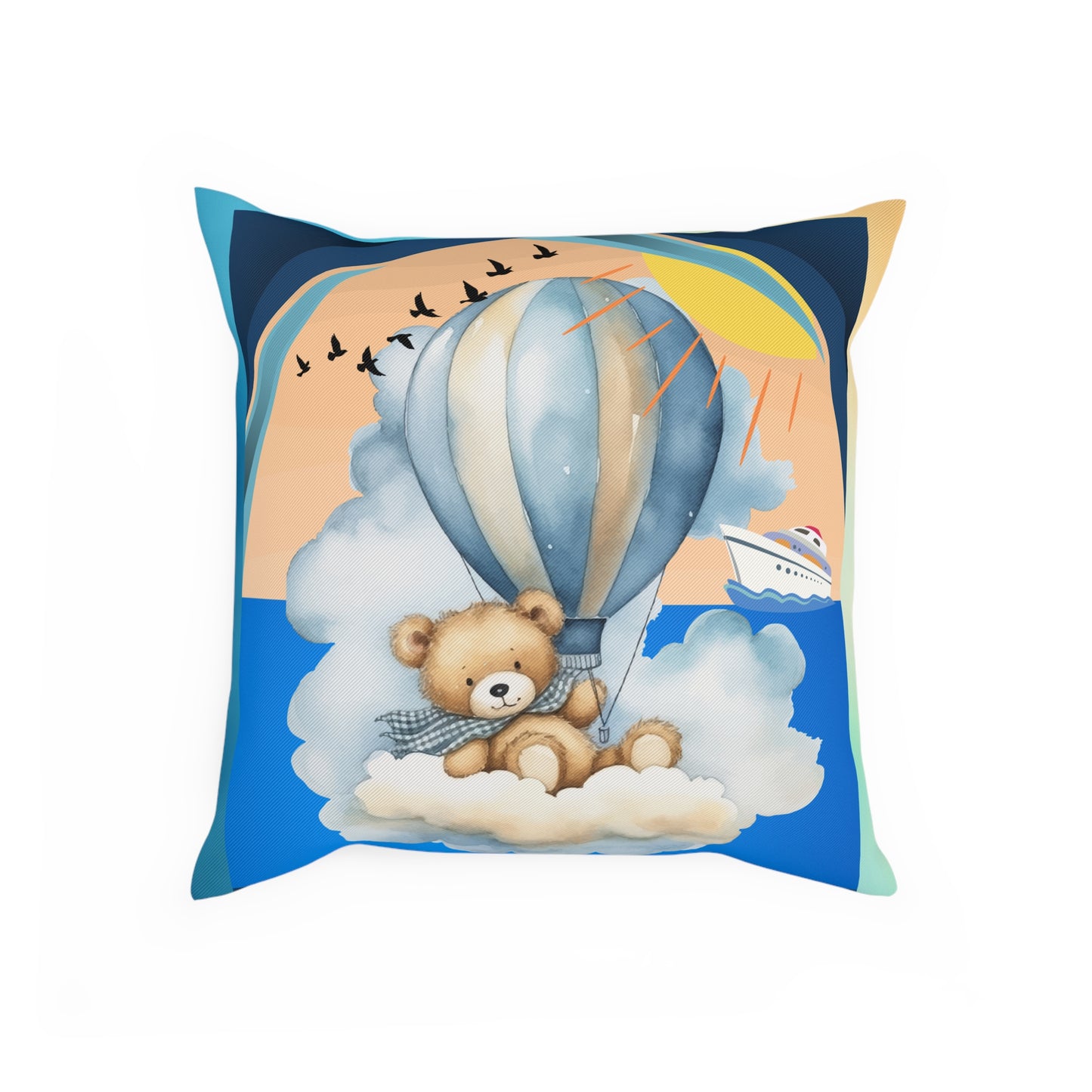 Balloon Bear Pillow