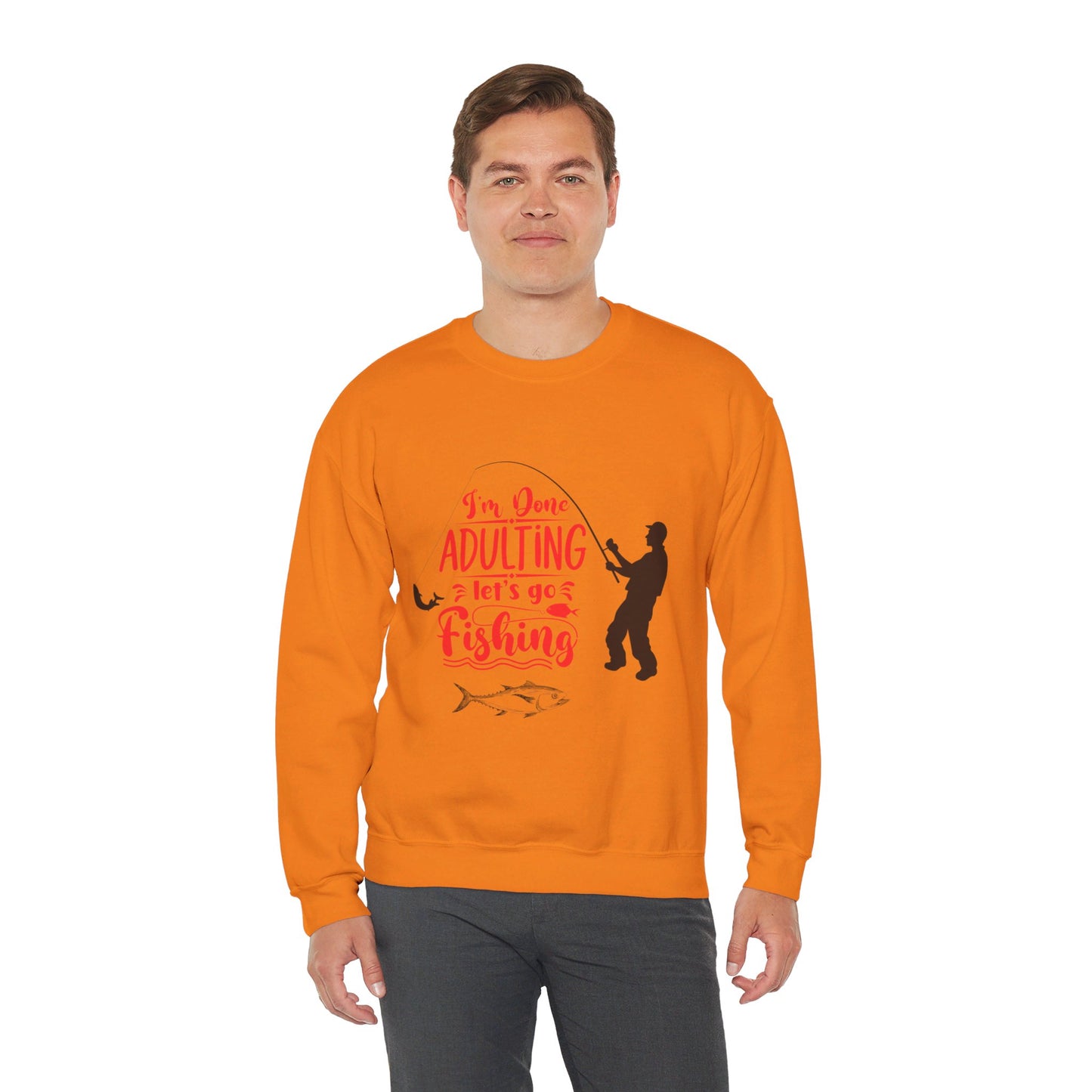 Lets Go Fishing Sweatshirt