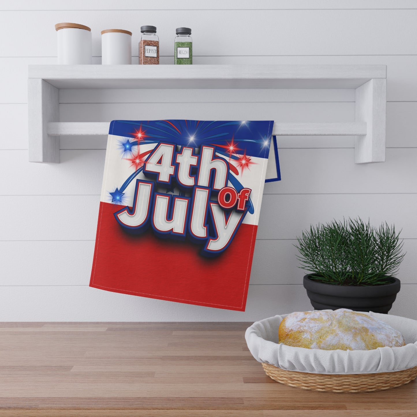 4th of july Tea Towels (cotton, poly)