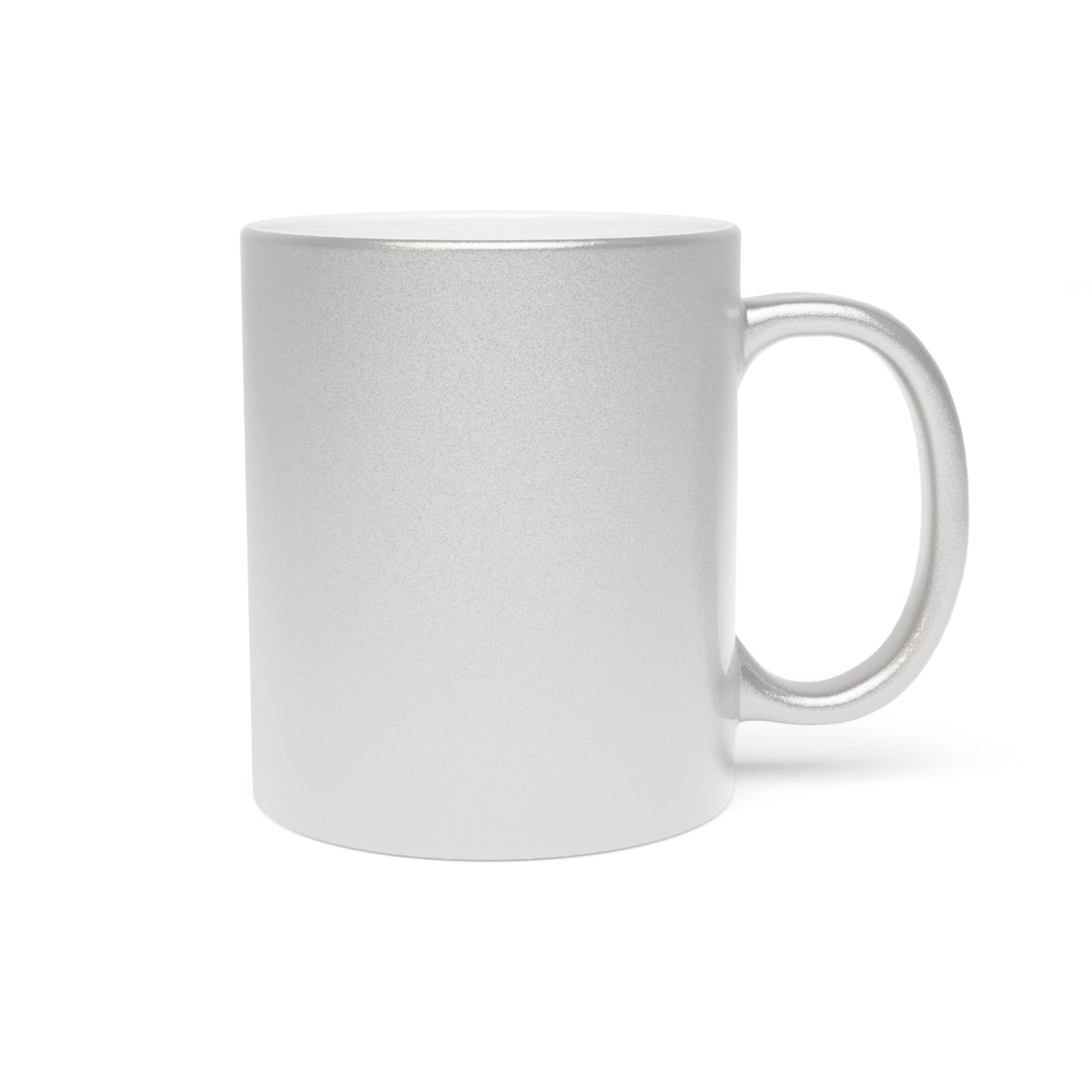 Mom Metallic Mug - Silver