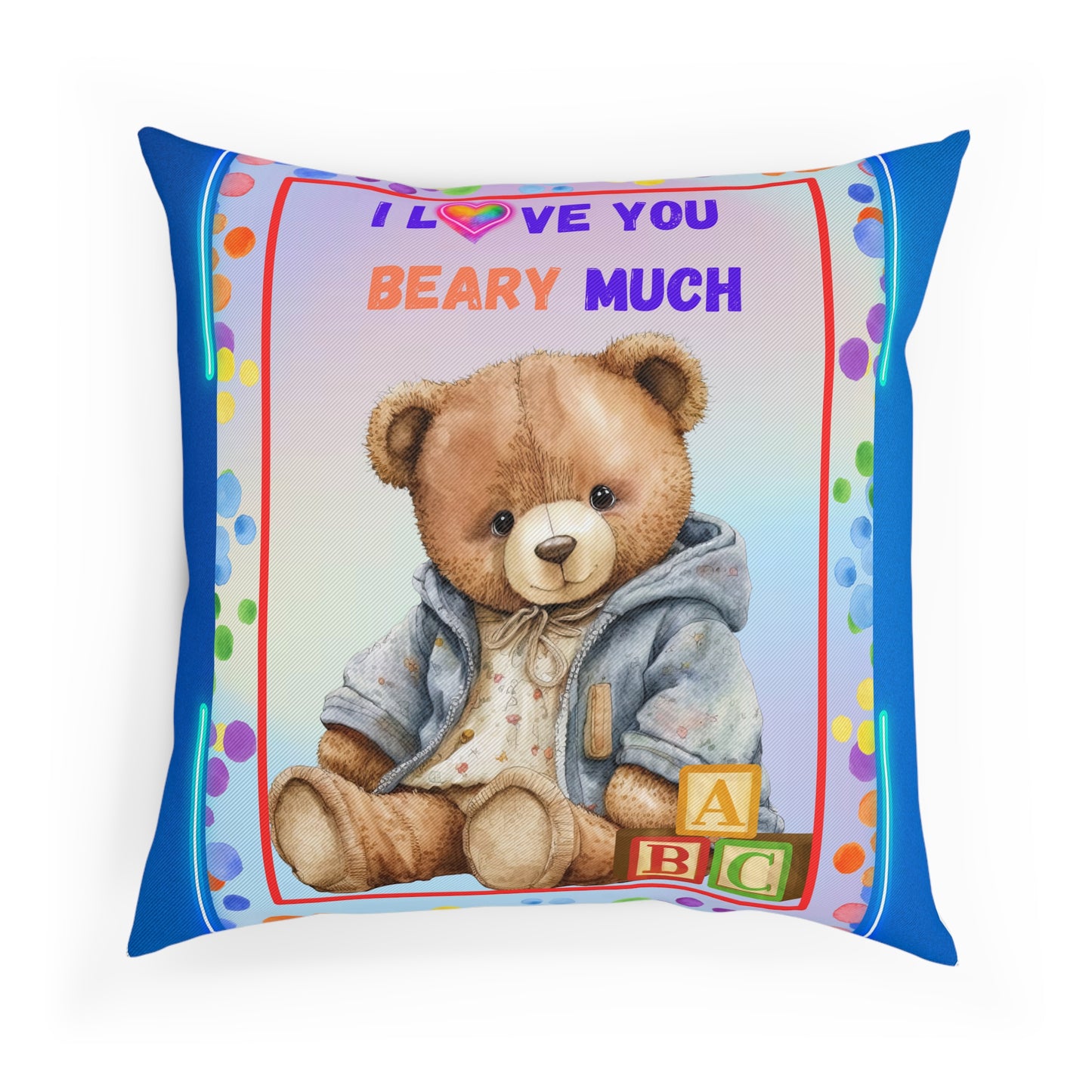 Beary Love  Pillow -