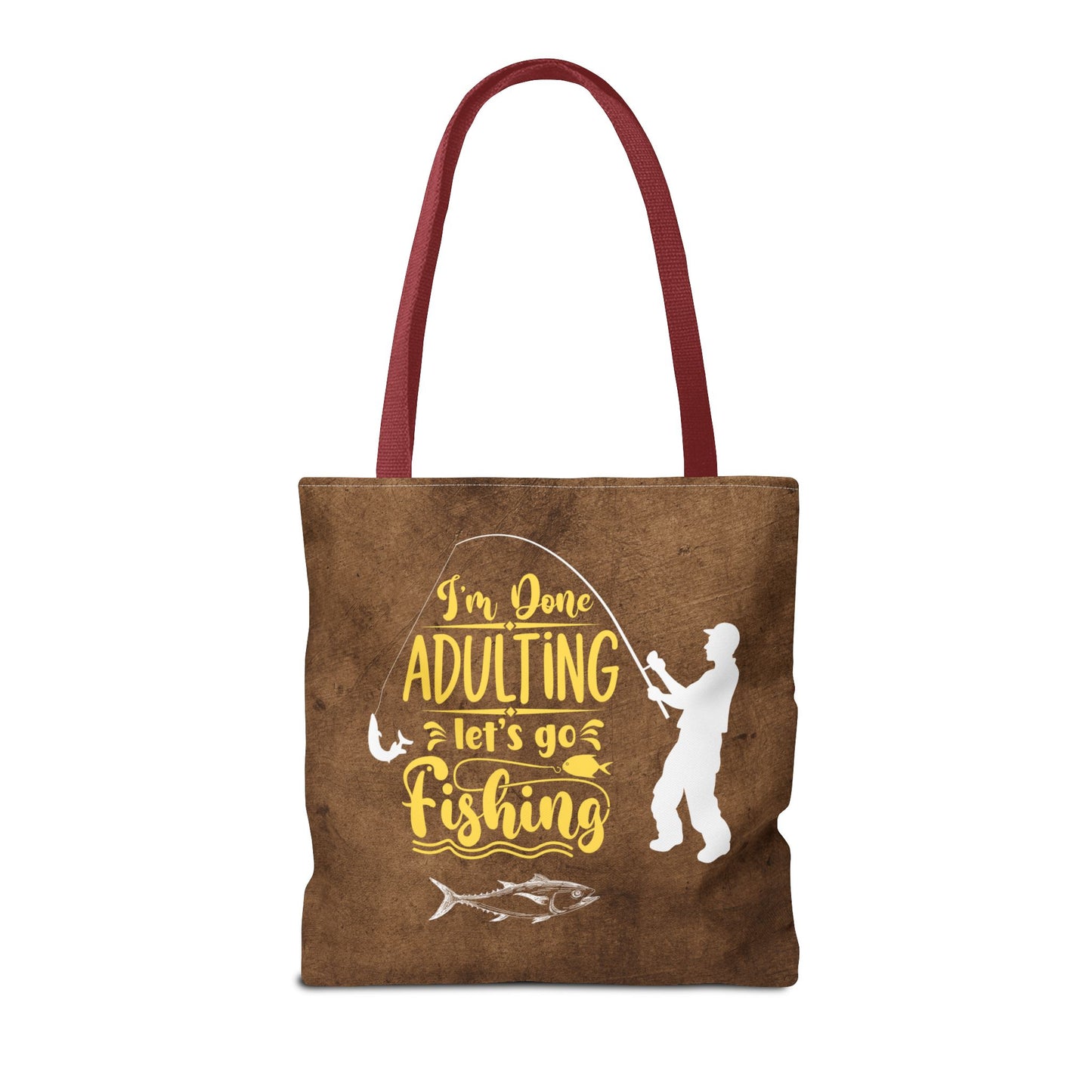 Lets Go Fishing Tote Bag