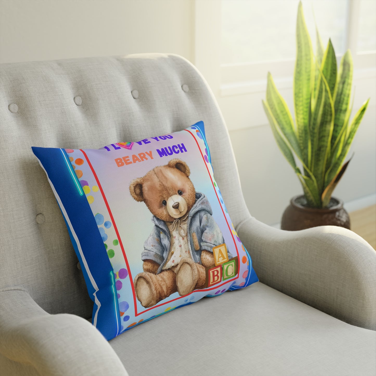 Beary Love  Pillow -