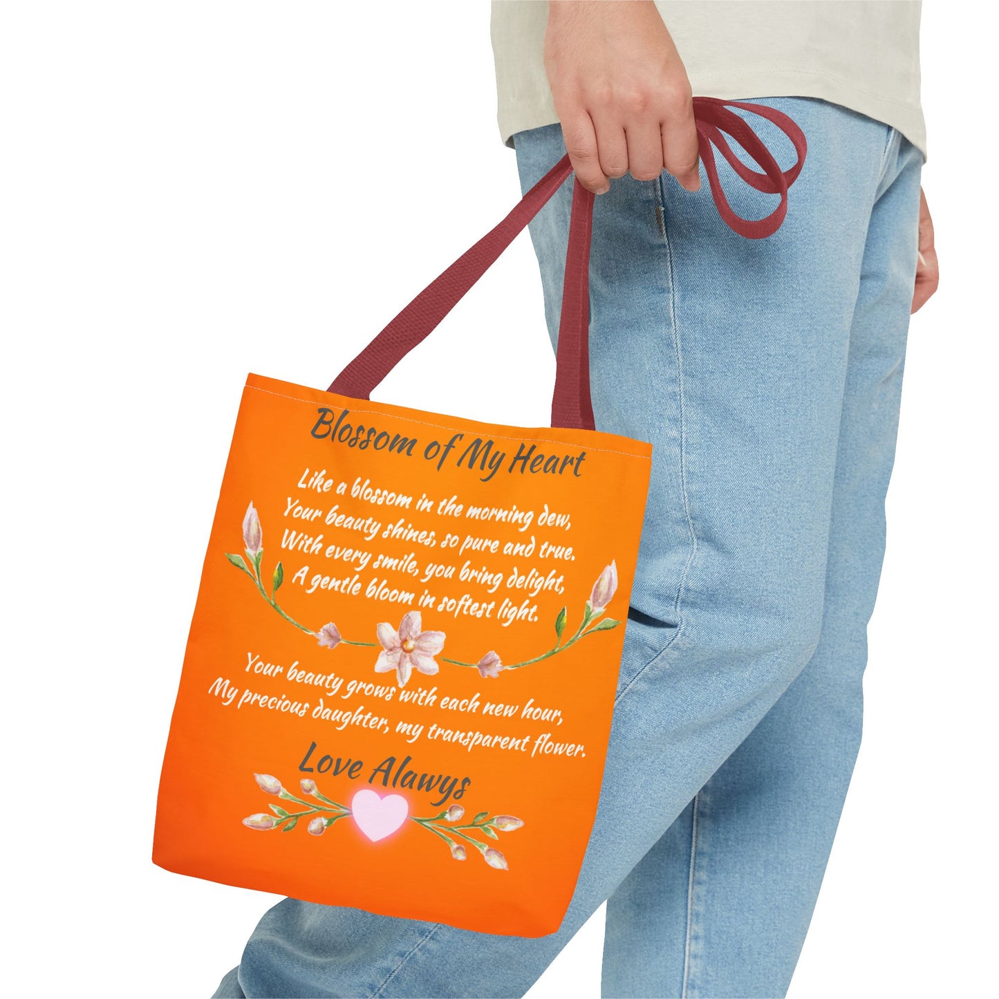 Blossom of My Heart Tote Bag -