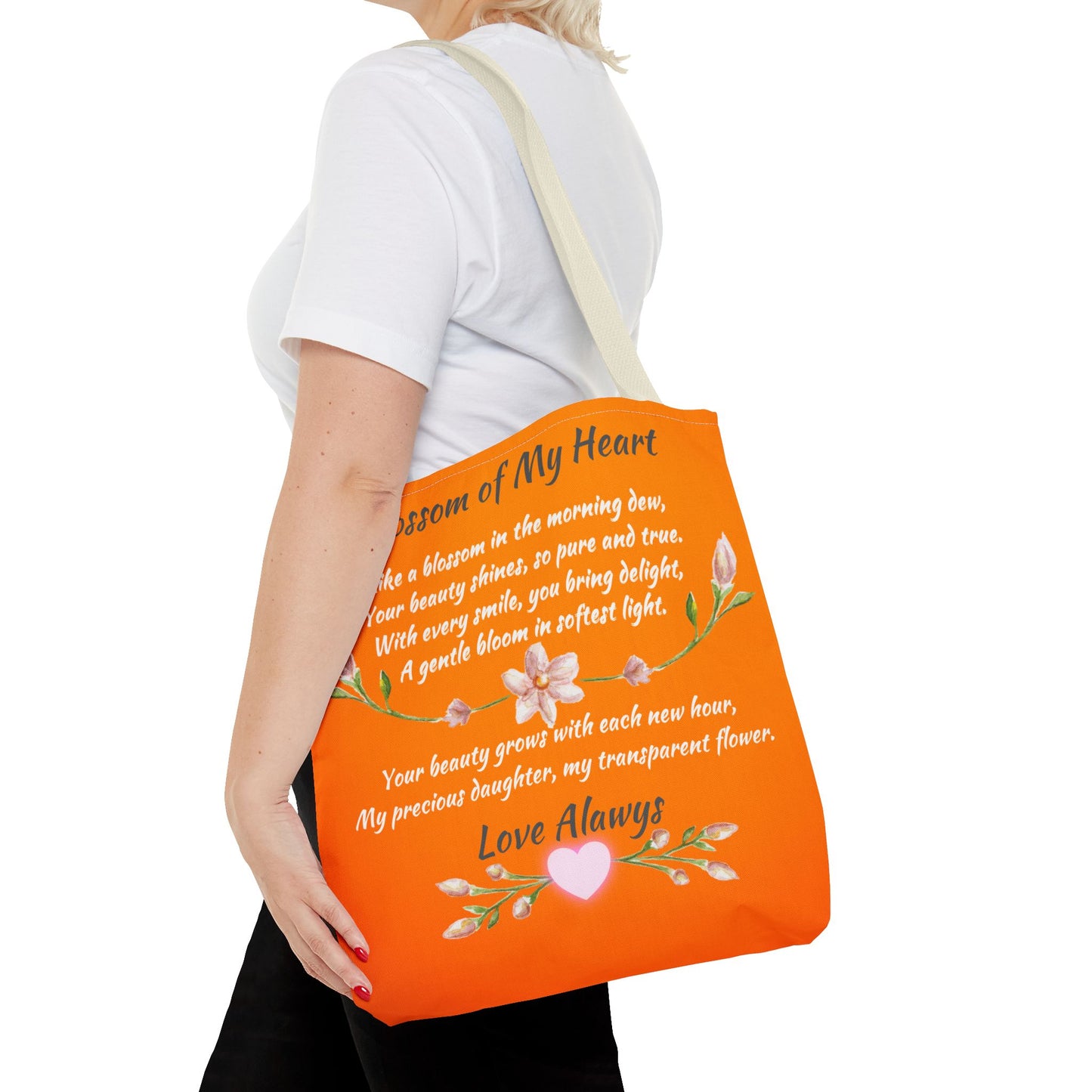 Blossom of My Heart Tote Bag -