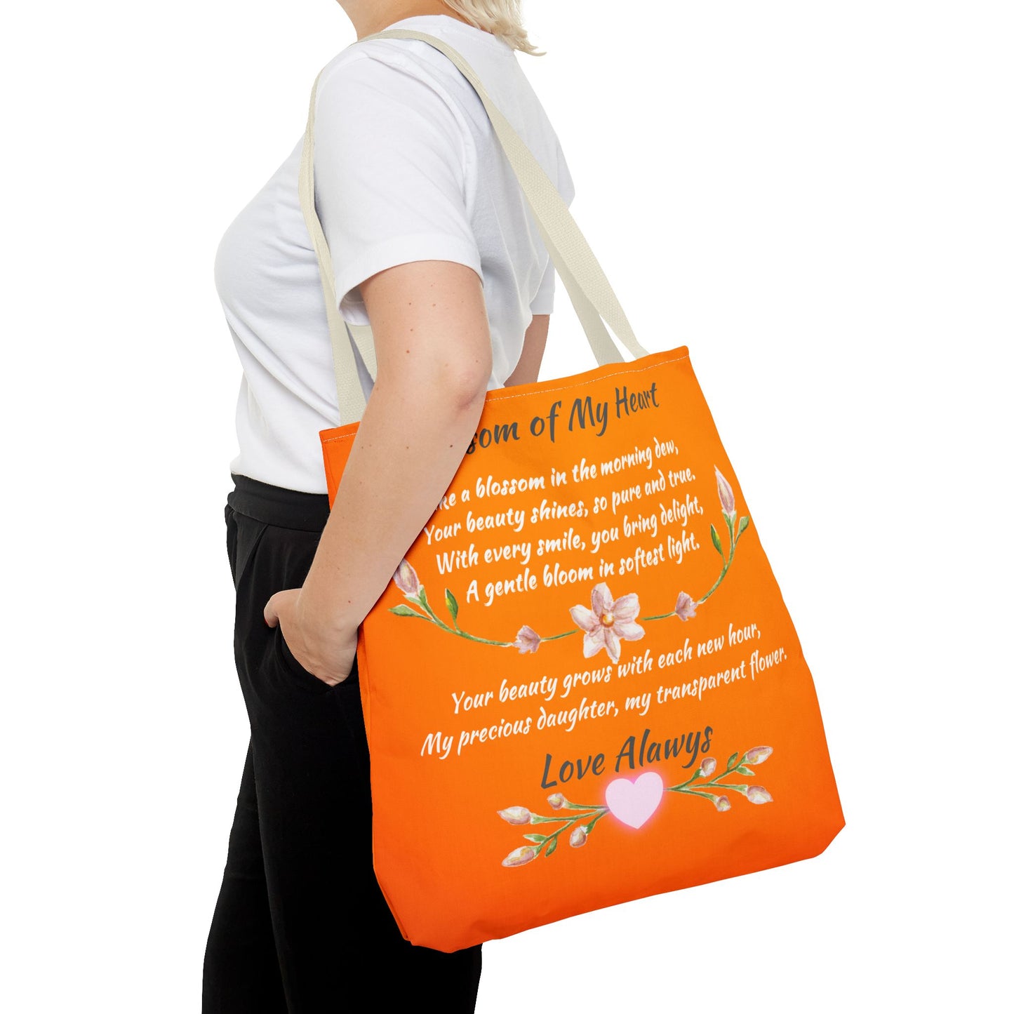 Blossom of My Heart Tote Bag -