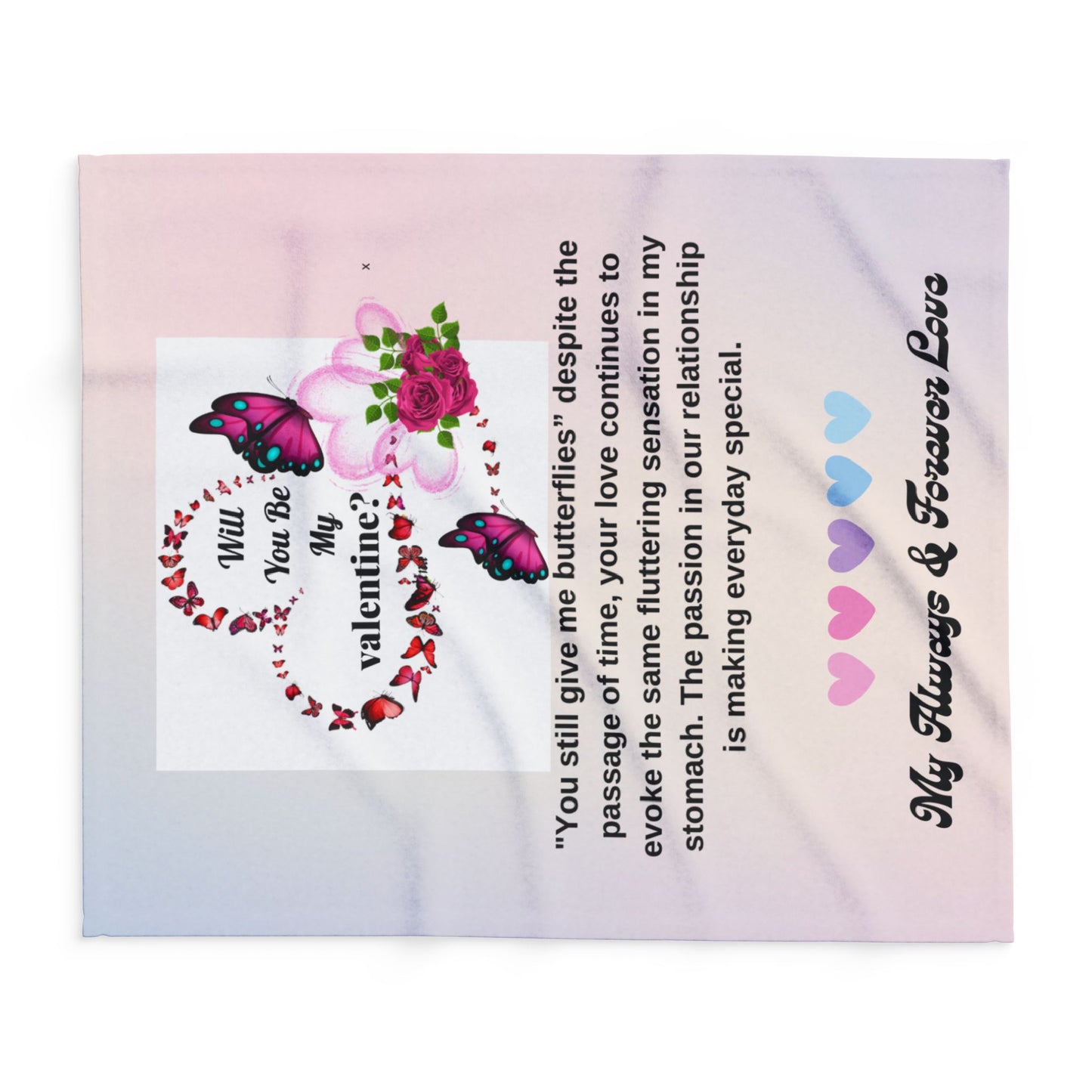 Butterfly Love Blanket