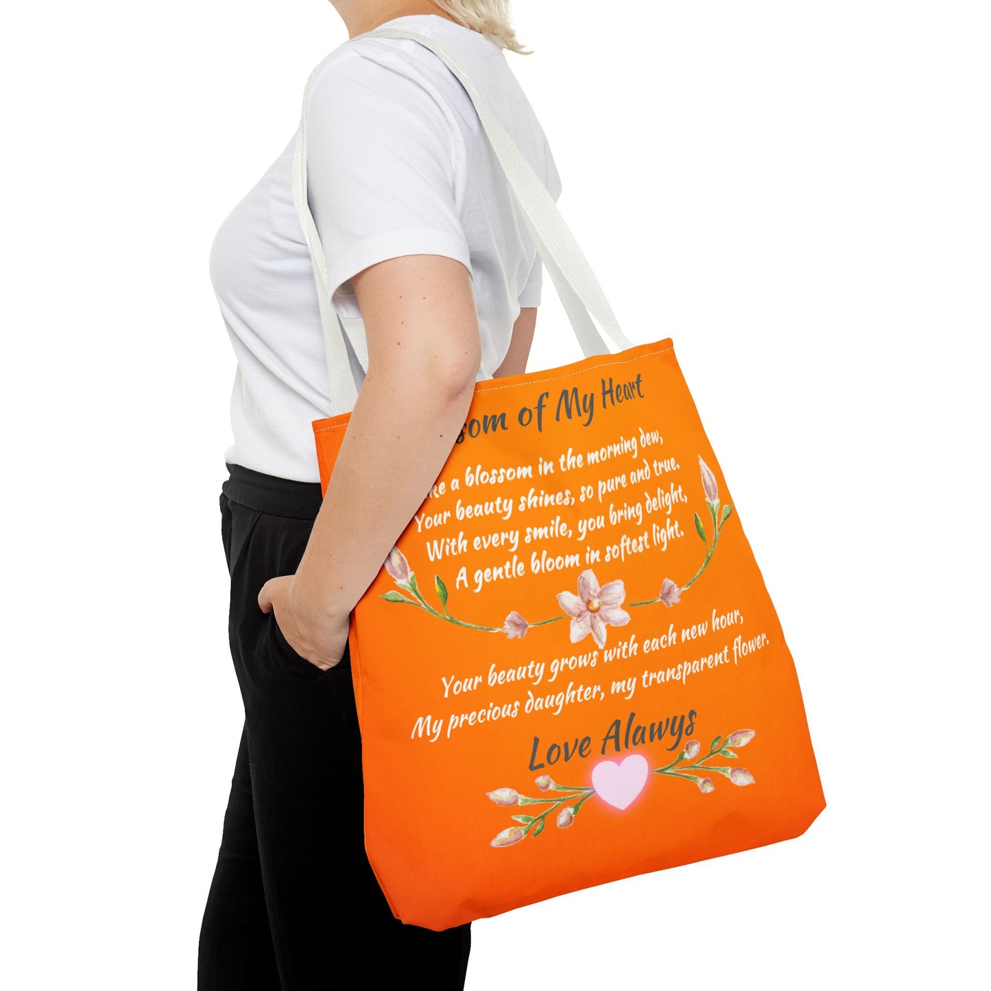 Blossom of My Heart Tote Bag -