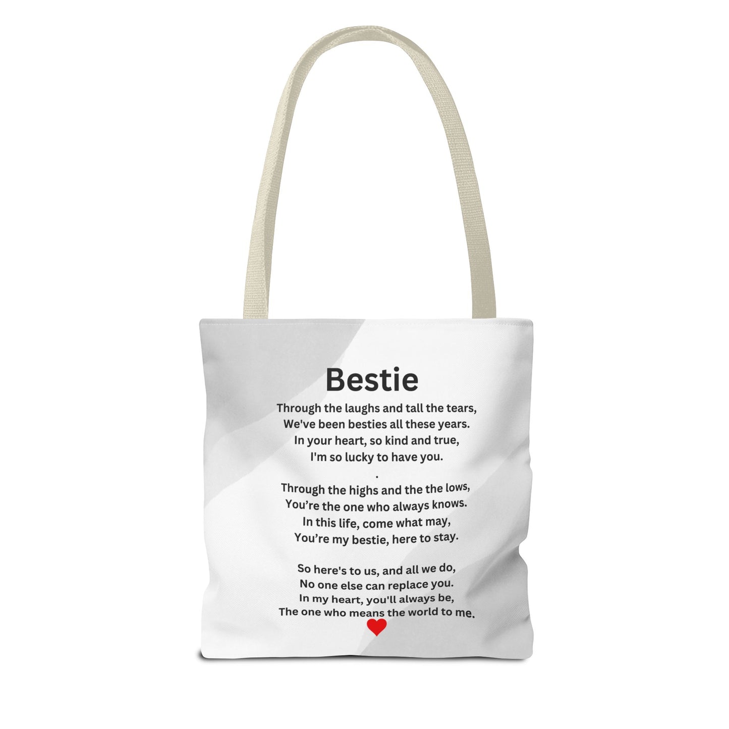 Bestie - Tote Bag (AOP)