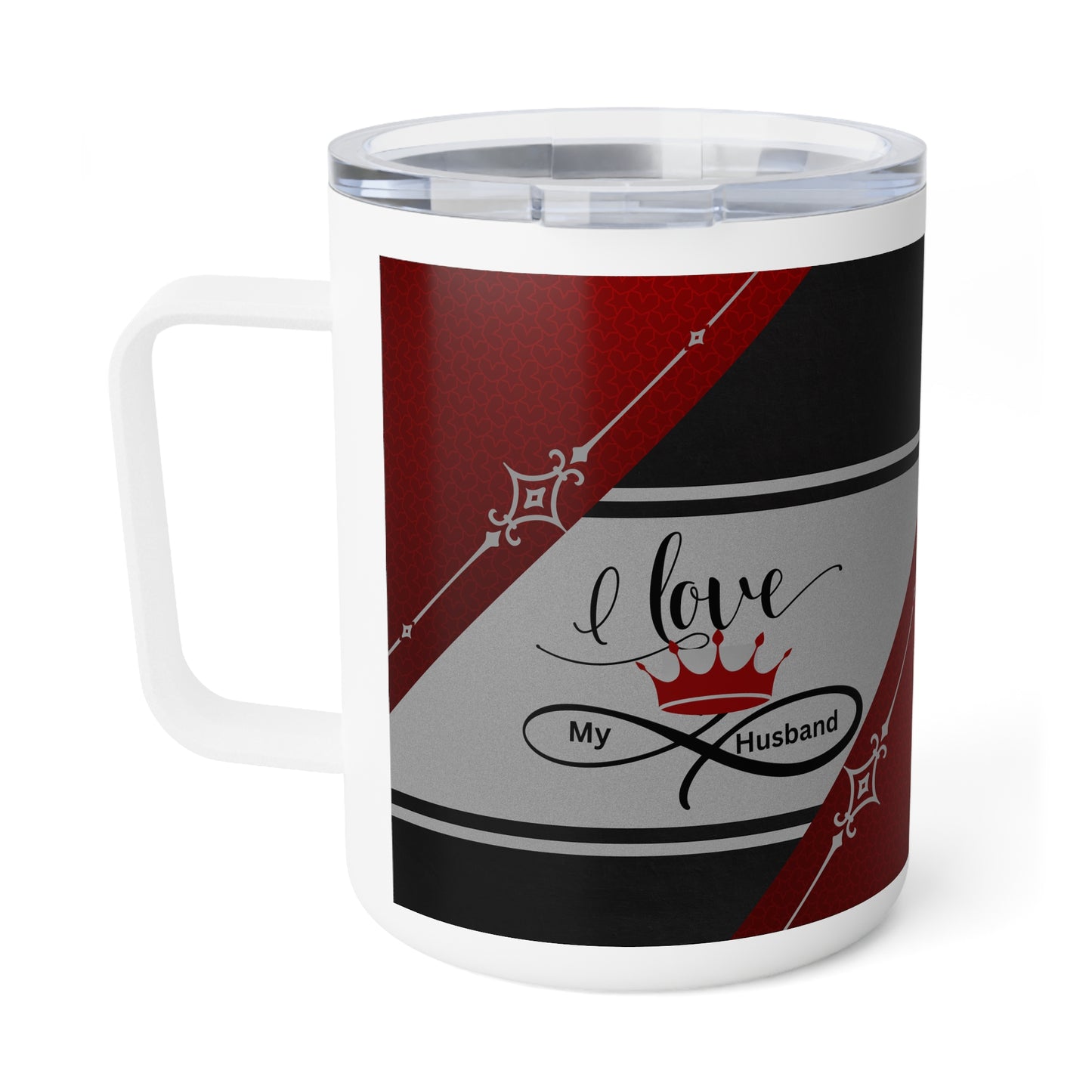 Love My Husband - Insulated Coffee Mug, 10oz