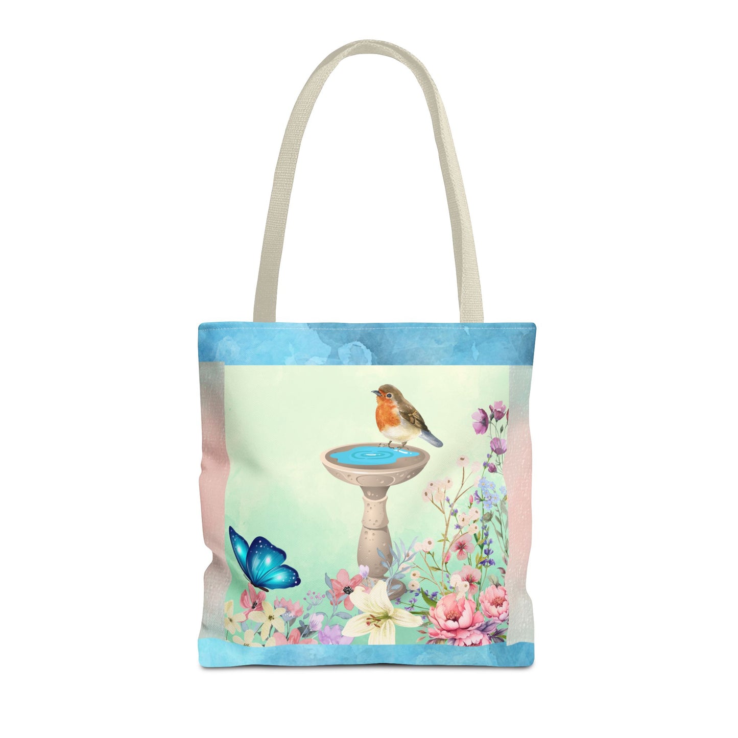 Bird Bath Tote Bag (AOP)