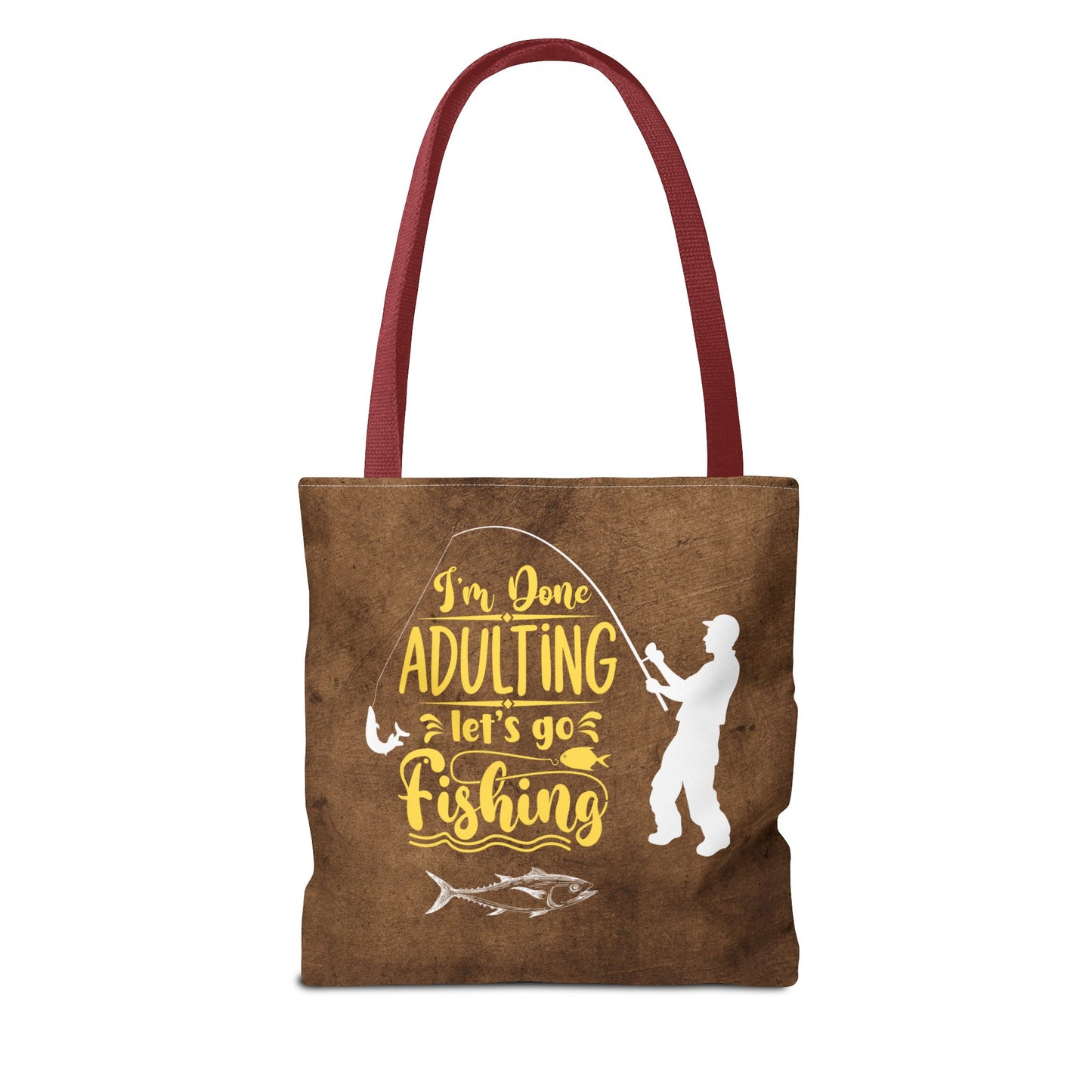 Lets Go Fishing Tote Bag