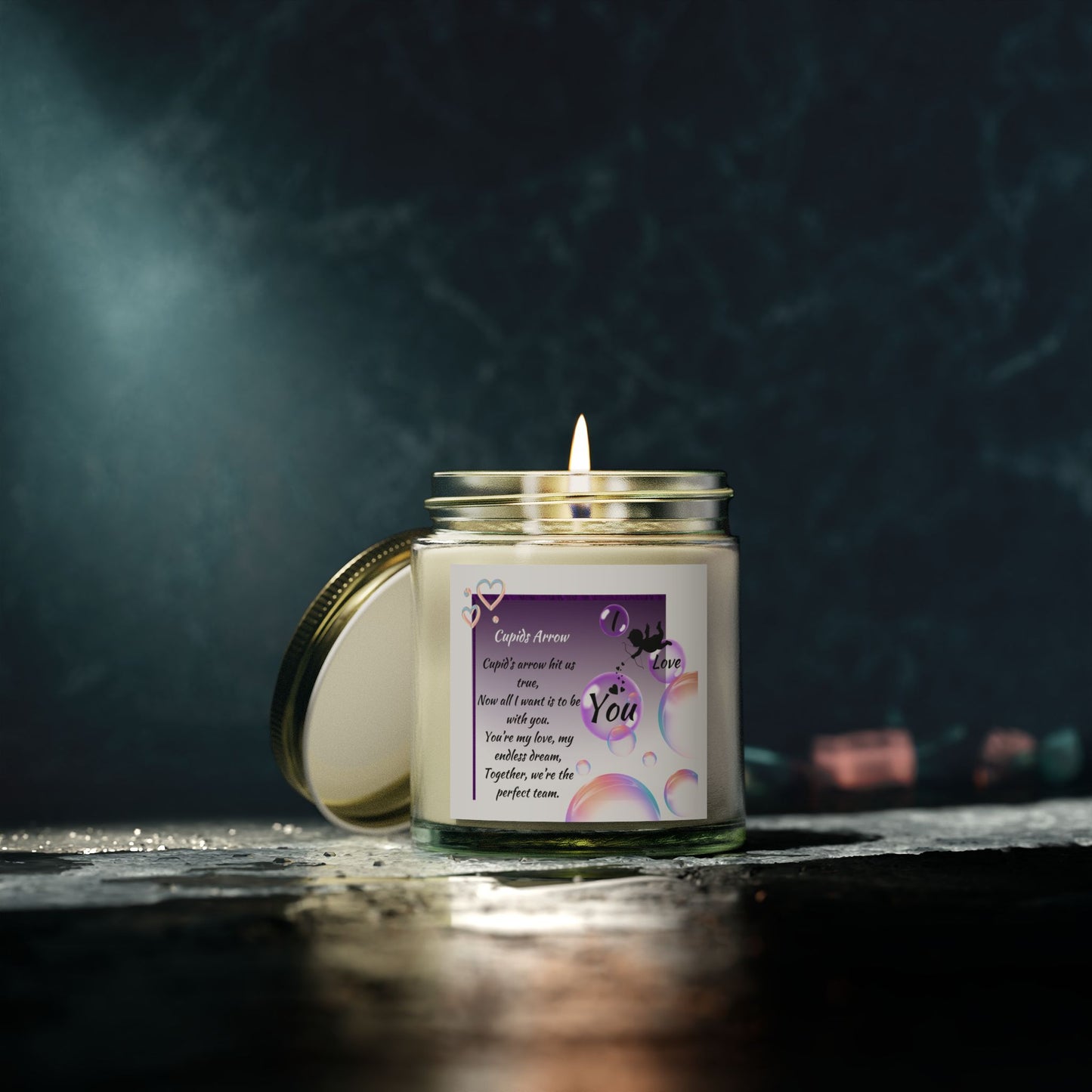 Cupids Arrow Candle (4oz, 9oz)