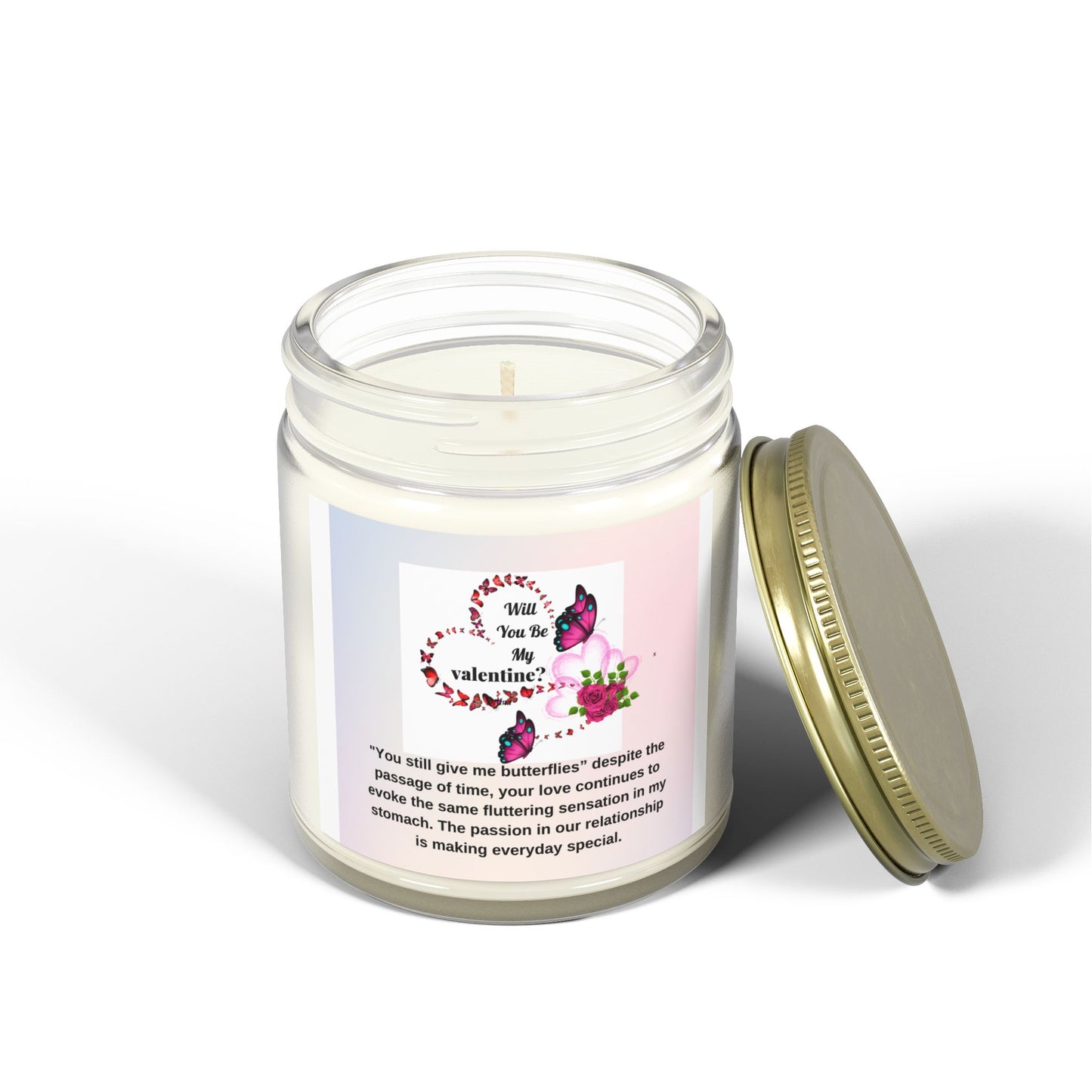 Butterfly Love Candle