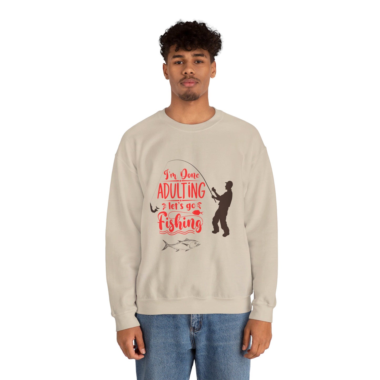 Lets Go Fishing Sweatshirt