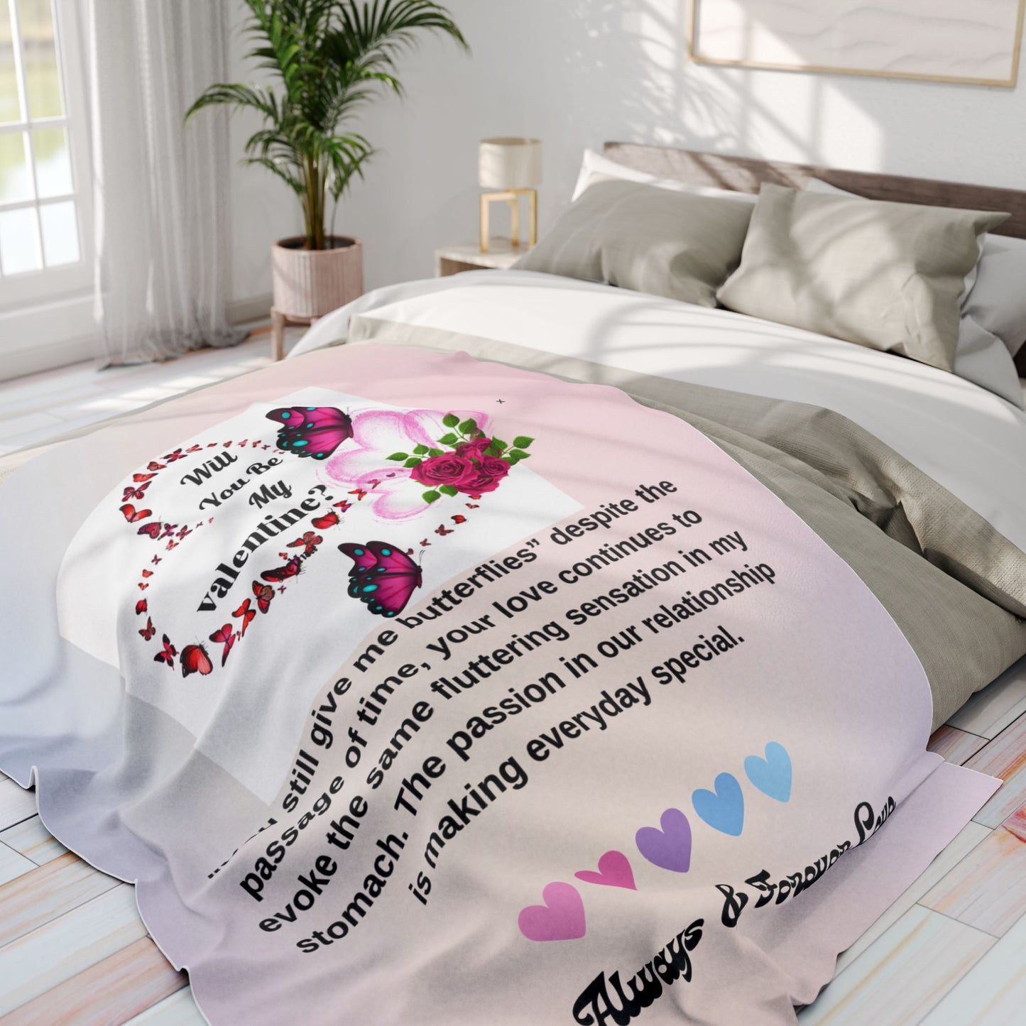 Butterfly Love Blanket