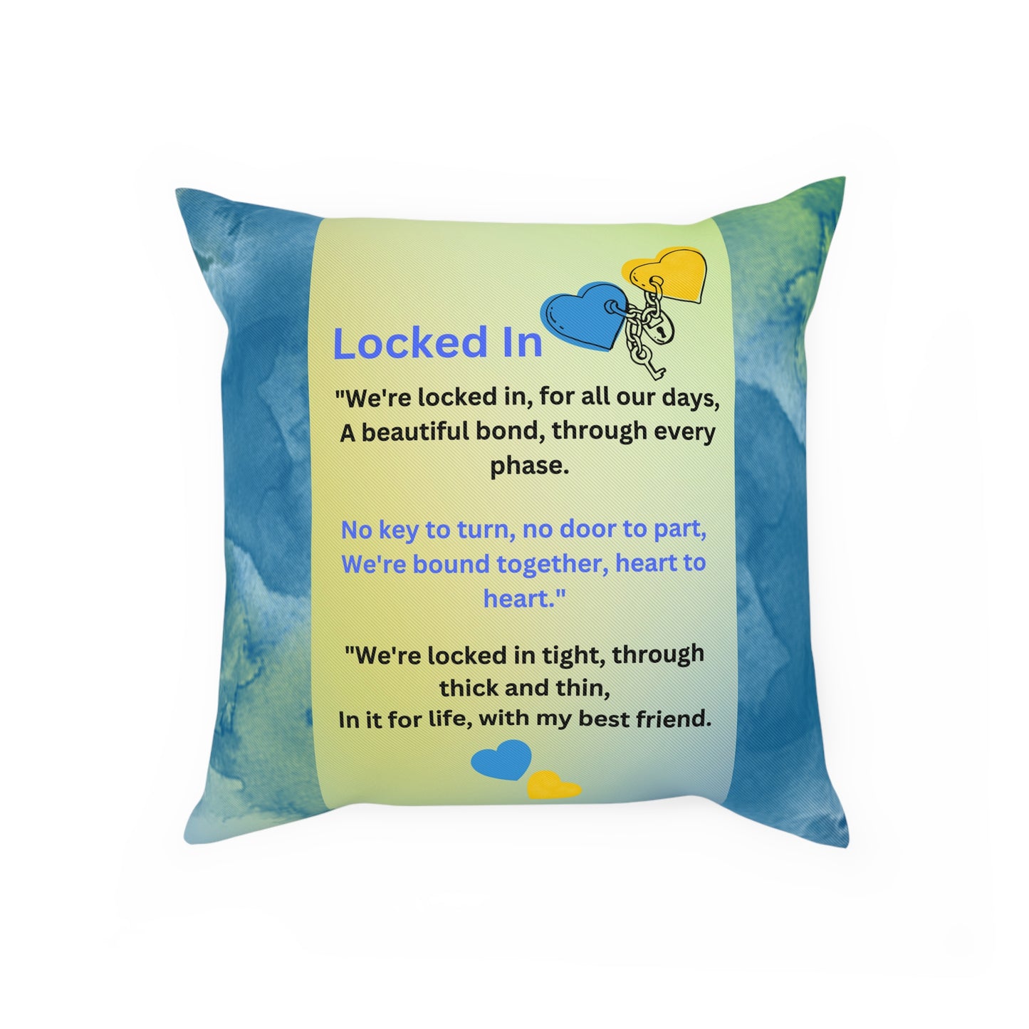 Locked In - Pillow