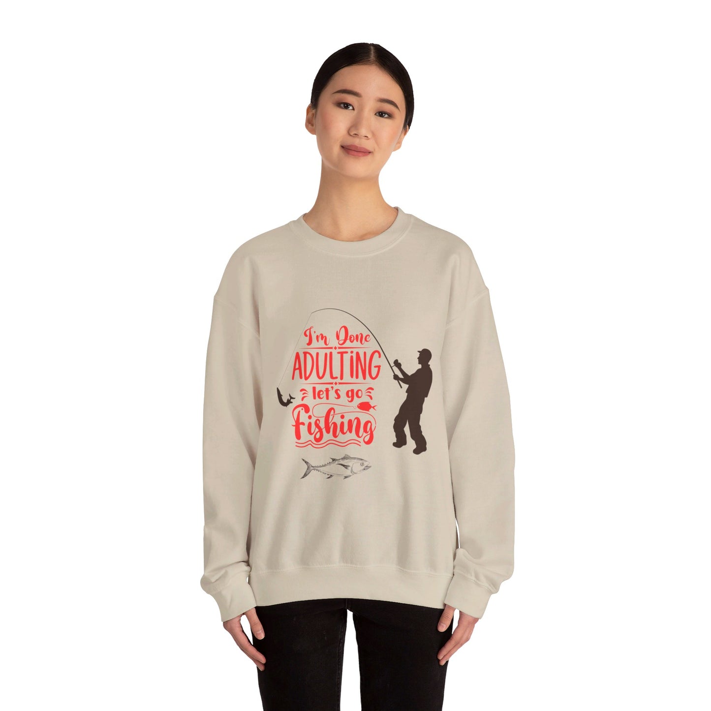 Lets Go Fishing Sweatshirt