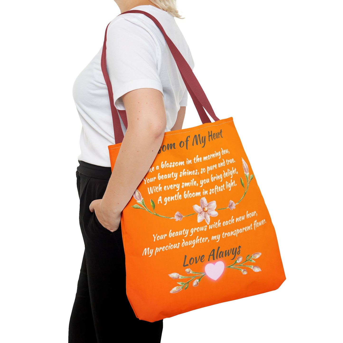 Blossom of My Heart Tote Bag -