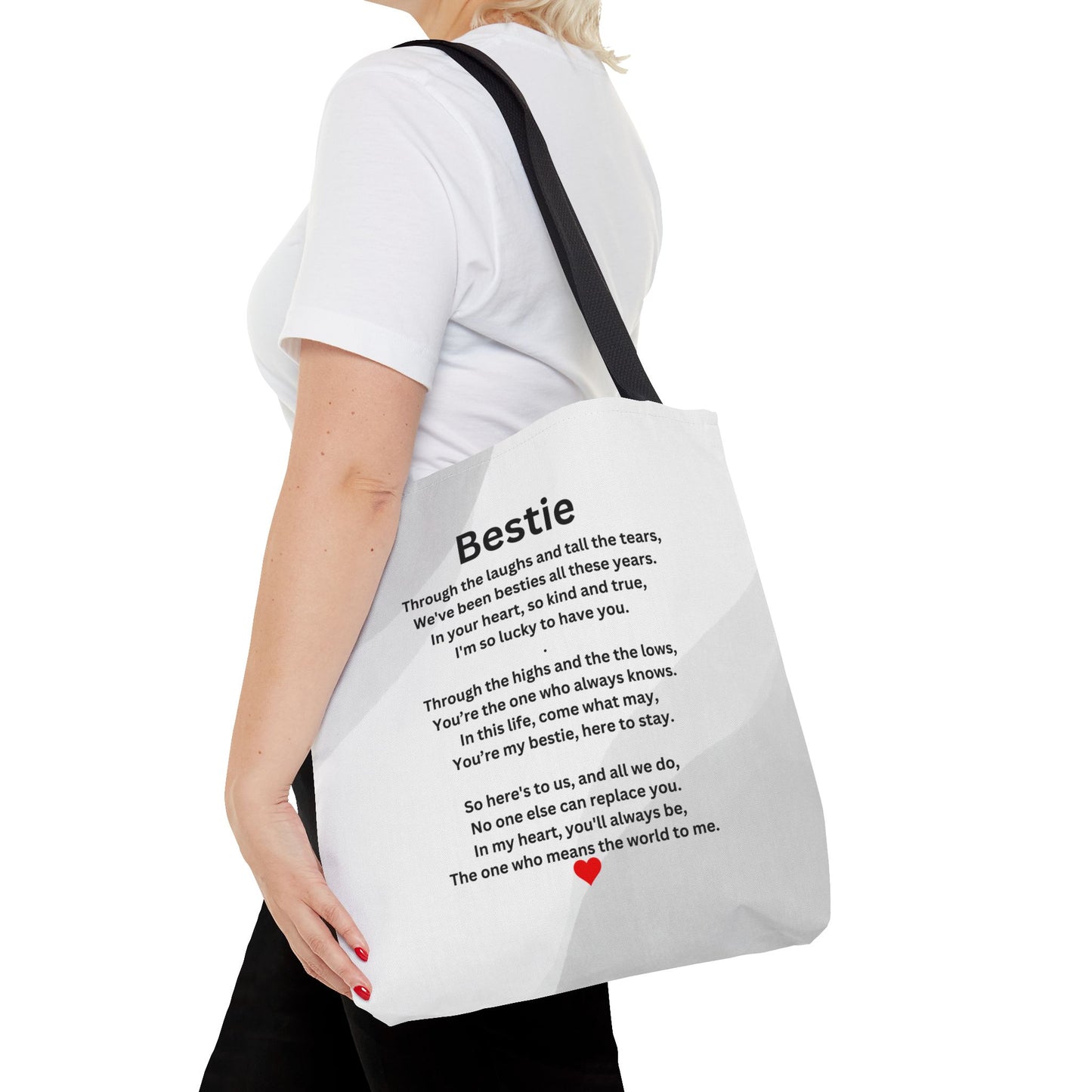 Bestie - Tote Bag (AOP)