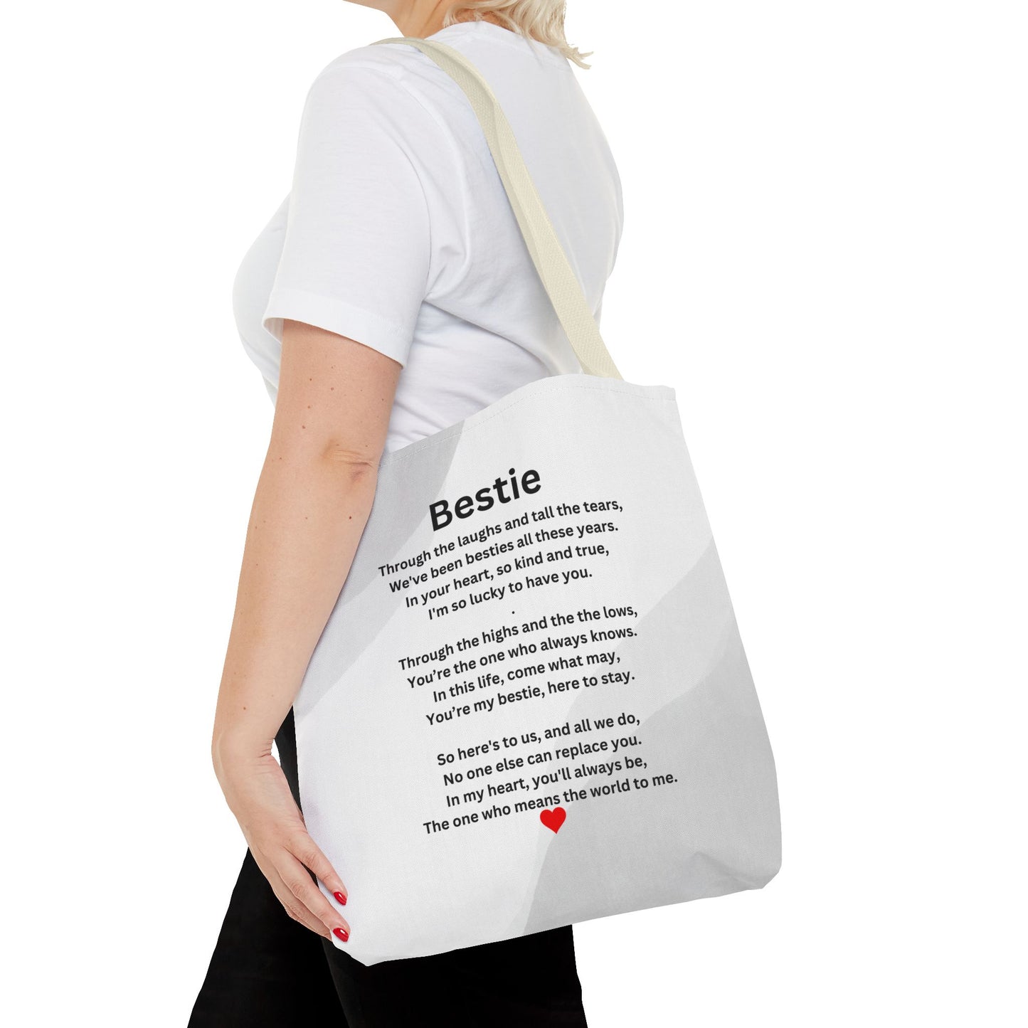 Bestie - Tote Bag (AOP)