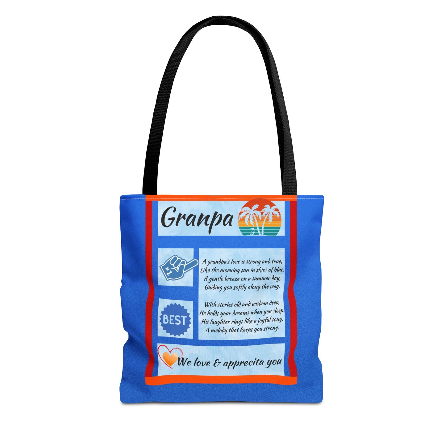 Grandpa Love Tote Bag