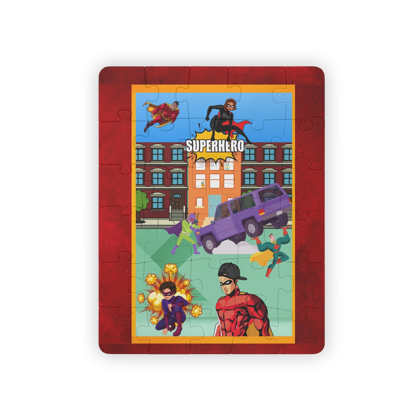 Super Hero Puzzle, 30-Piece