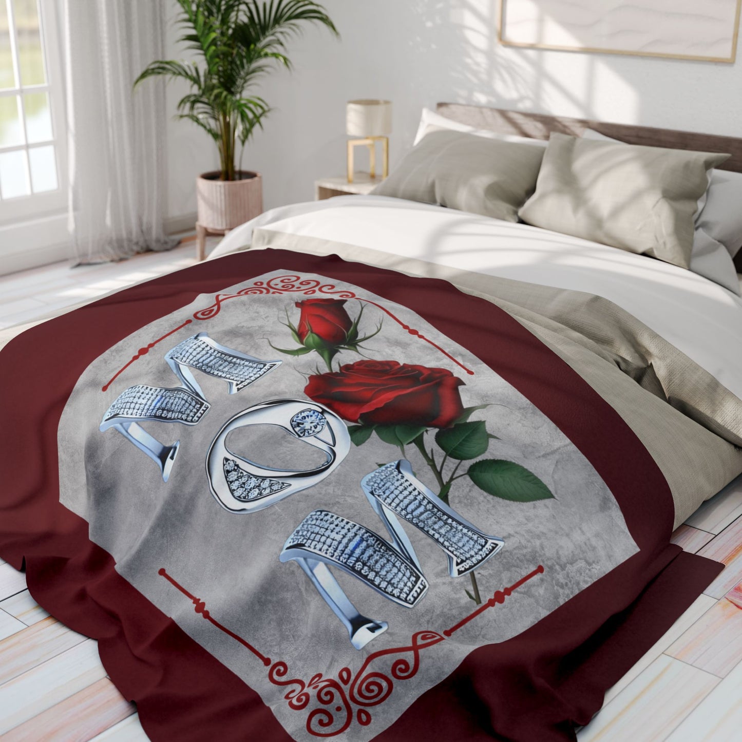 Mom Fleece Blanket