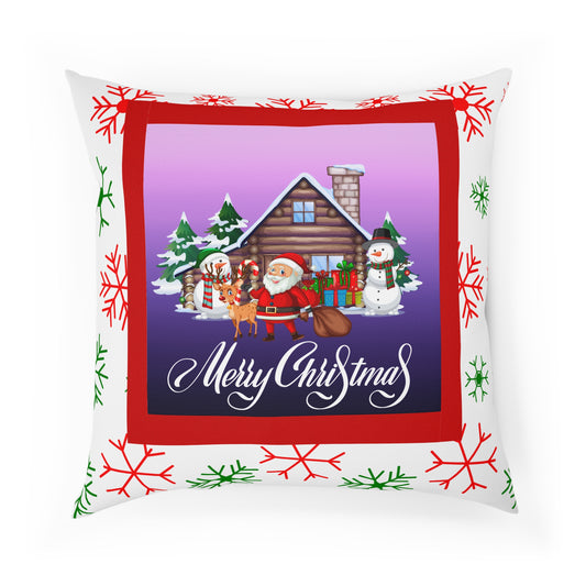 Snowflake Christmas Pillow