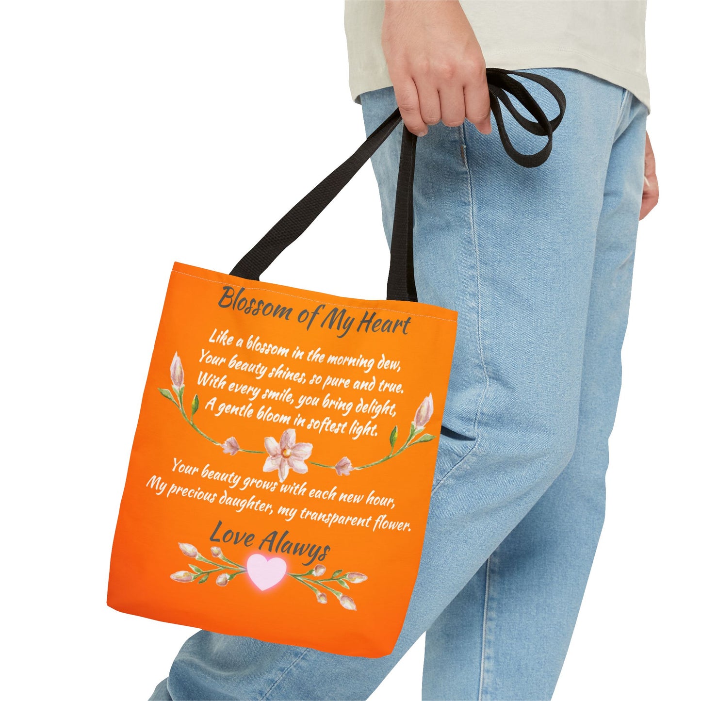 Blossom of My Heart Tote Bag -