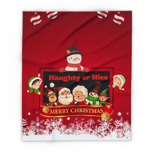 Naughty or Nice Blanket