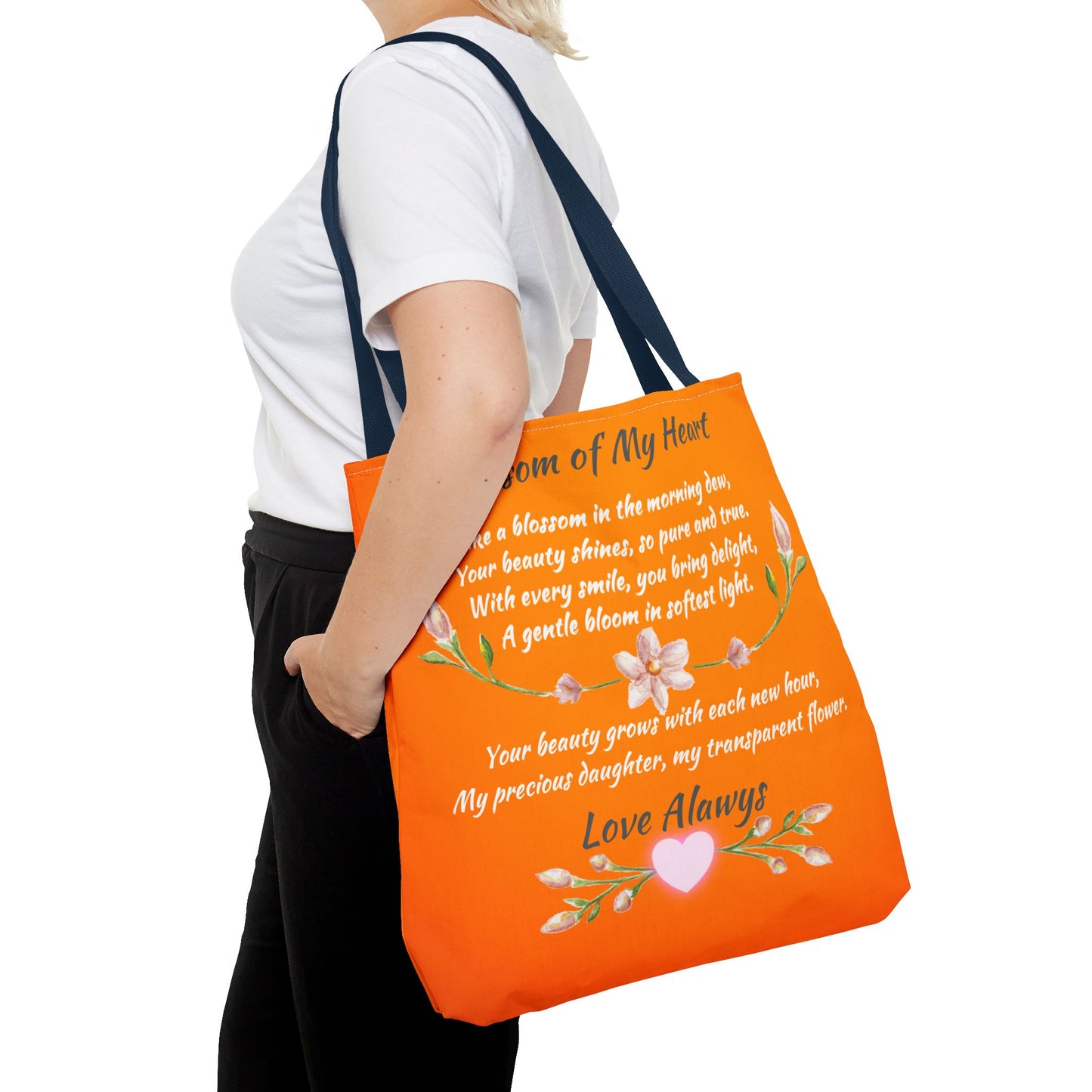 Blossom of My Heart Tote Bag -