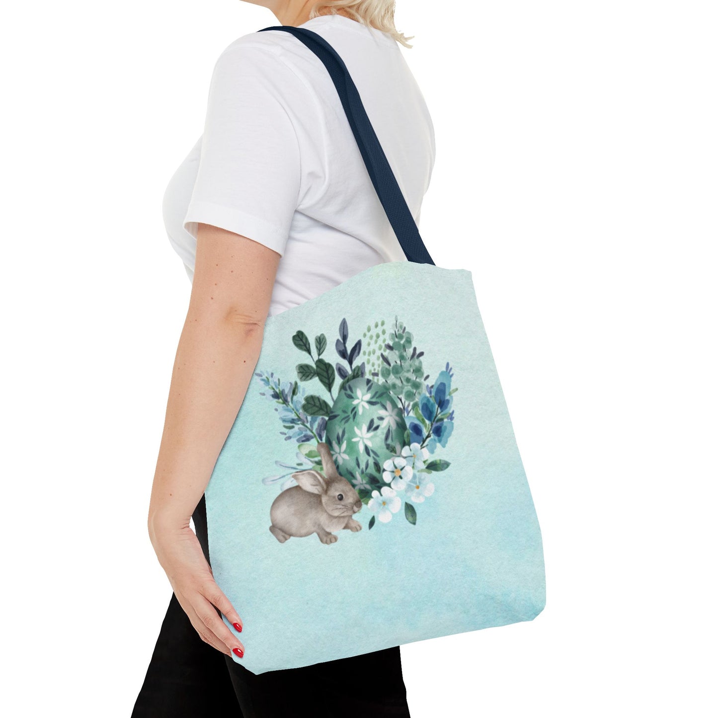 Cozy Rabbit Tote Bag