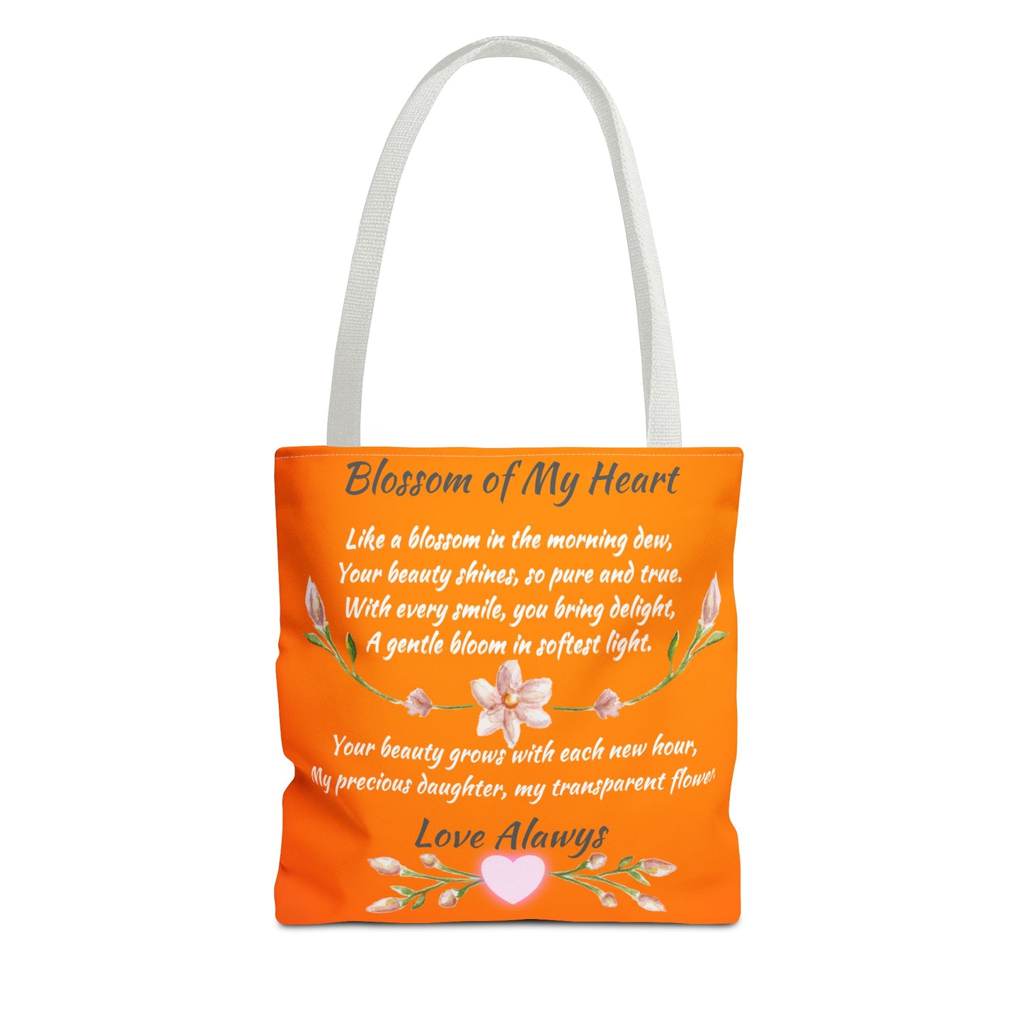 Blossom of My Heart Tote Bag -