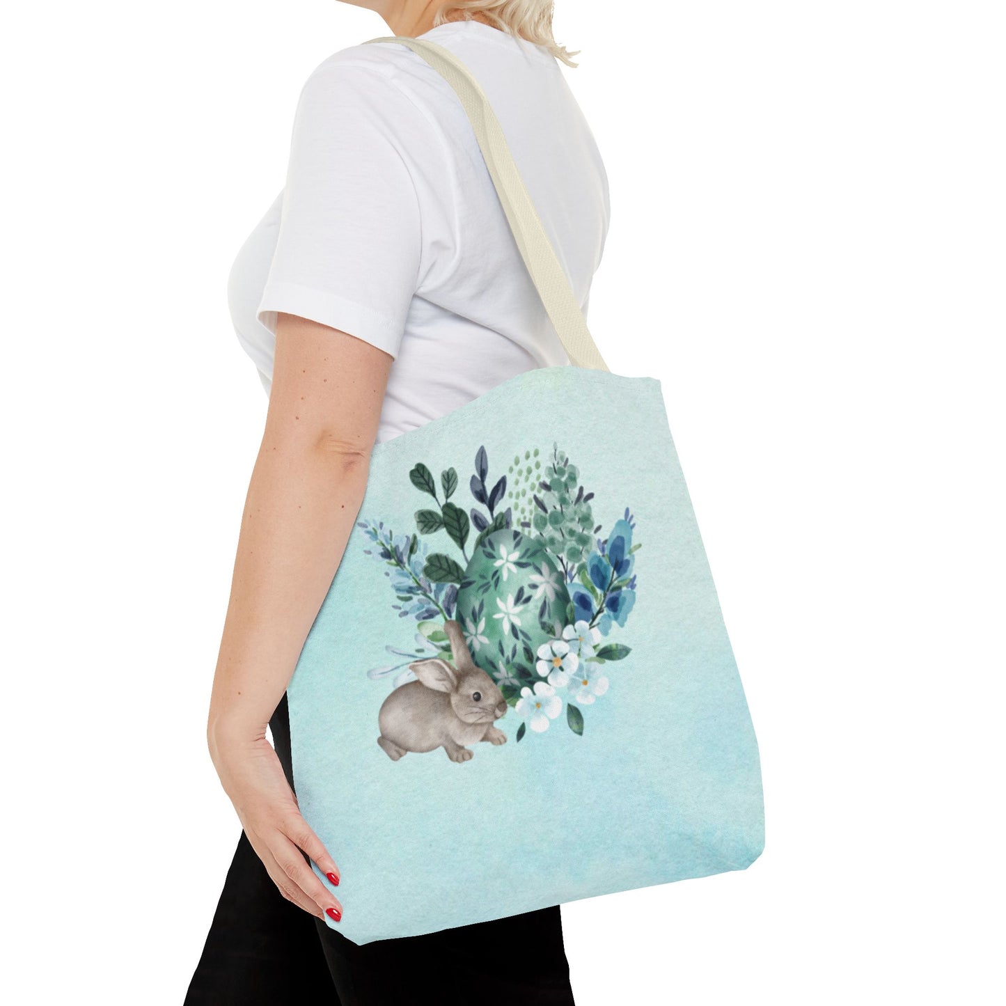 Cozy Rabbit Tote Bag