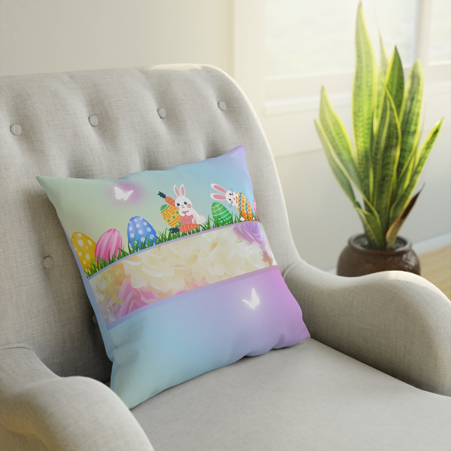 Easter Eggs Pillow