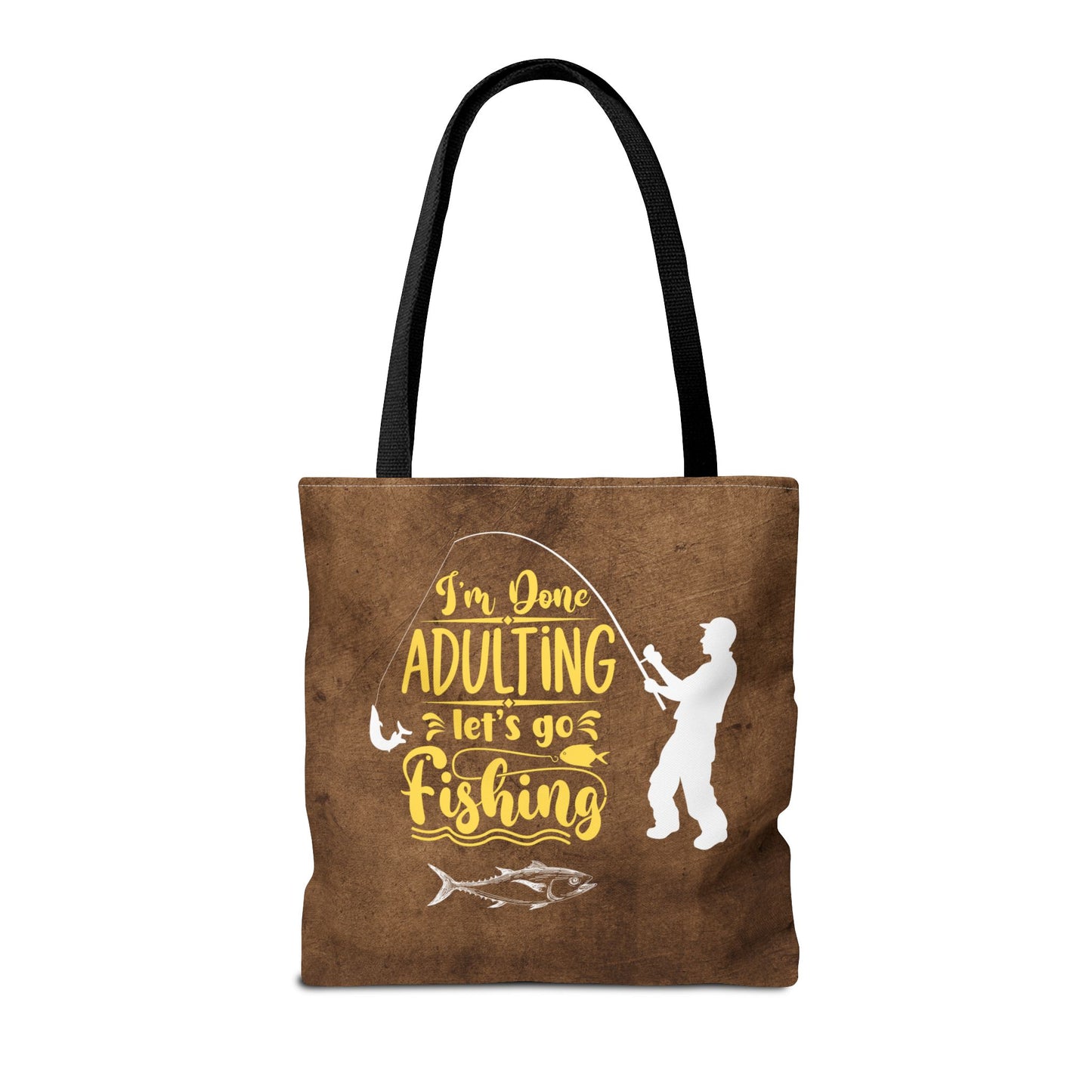 Lets Go Fishing Tote Bag