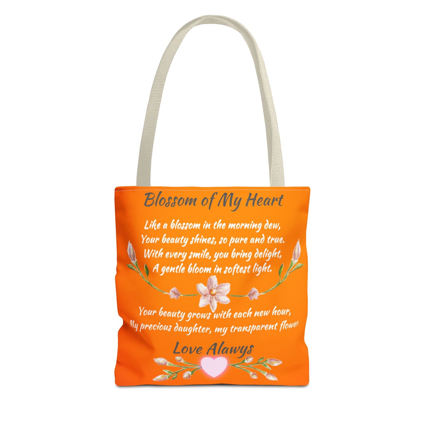 Blossom of My Heart Tote Bag -