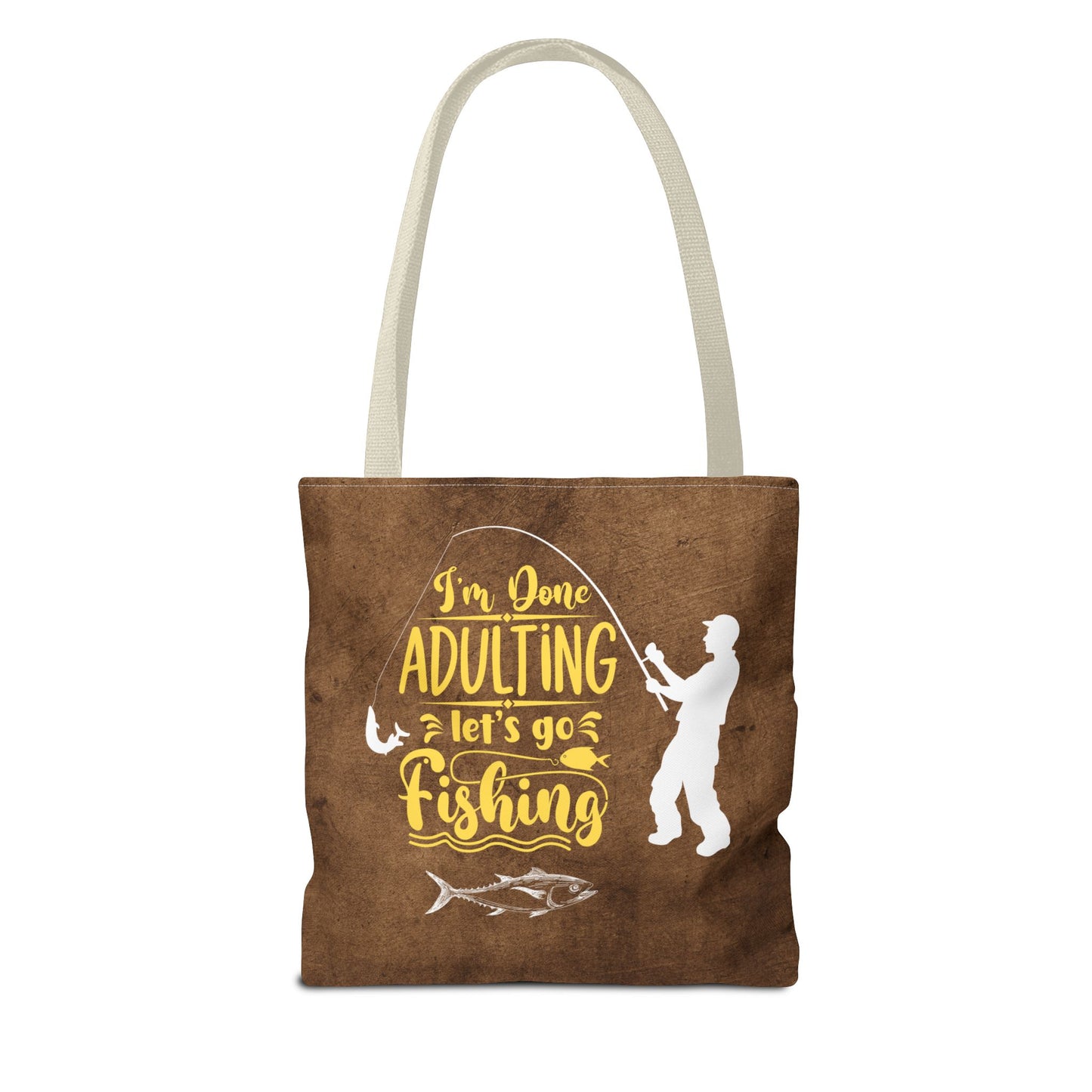 Lets Go Fishing Tote Bag